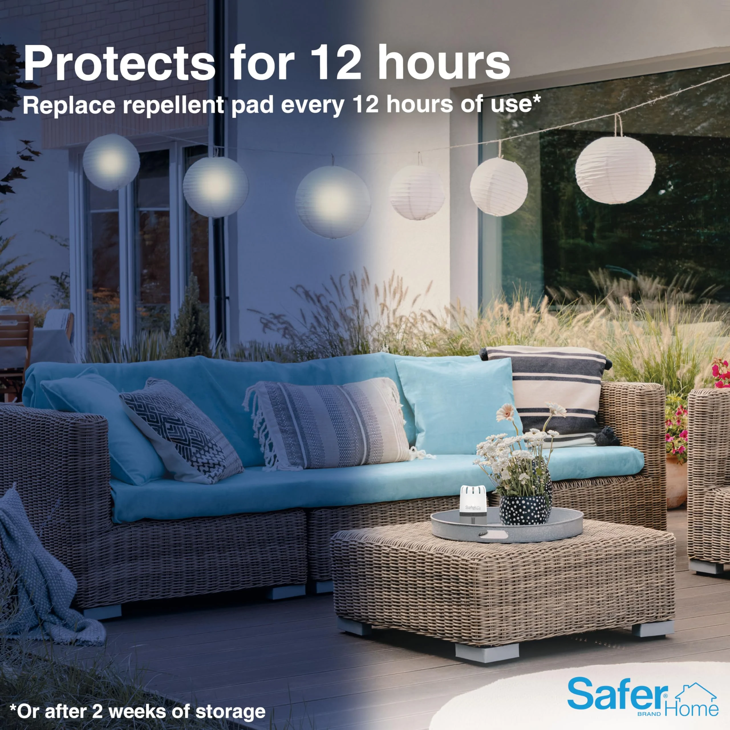 Safer Home Natural Mosquito Repellent Refills - 4 Refills Pads Included - SH1200R4R - 48 Hours Total Insect Protection - Natural Insect Repellent - Includes 4 - Image 3