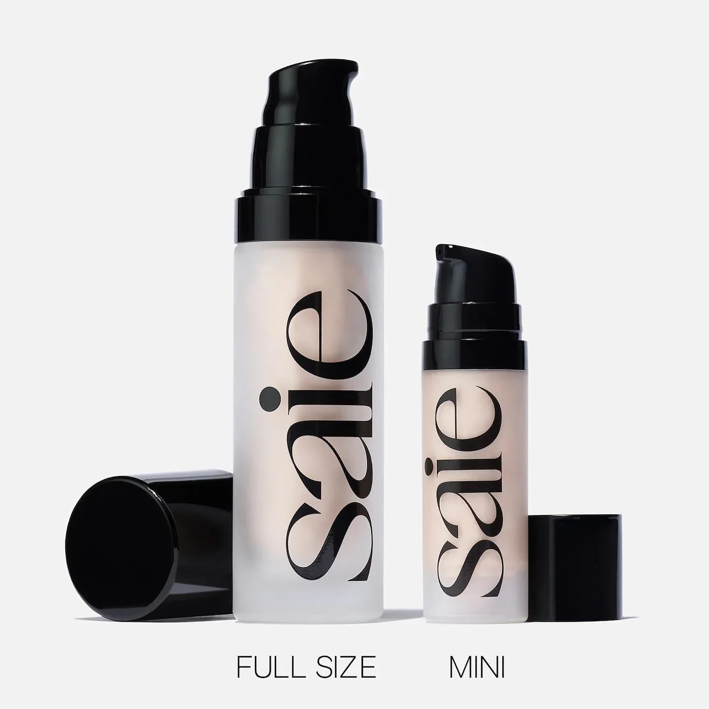Saie Mini Glowy Super Gel - Hydrating Makeup Primer and Illuminating Glow Serum Enriched with Vitamin C and Squalane Oil - All-Over Liquid Highlighter Makeup for Instant Glass Skin - Starglow (0.5 oz) - Image 2