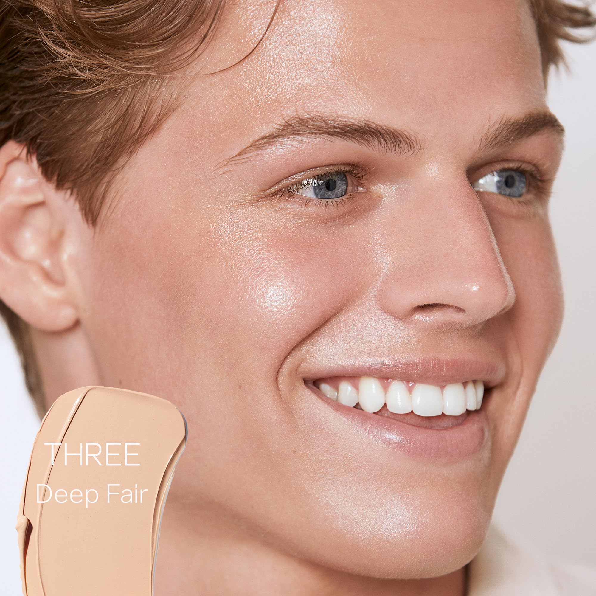 Saie Slip Tint Tinted Moisturizer with SPF 35 - Light Coverage, Glowy Skin Tint & Mineral Sunscreen for Face with Hydrating Hyaluronic Acid - Summer Makeup Essential - Shade Three (1.35 oz) - Image 8