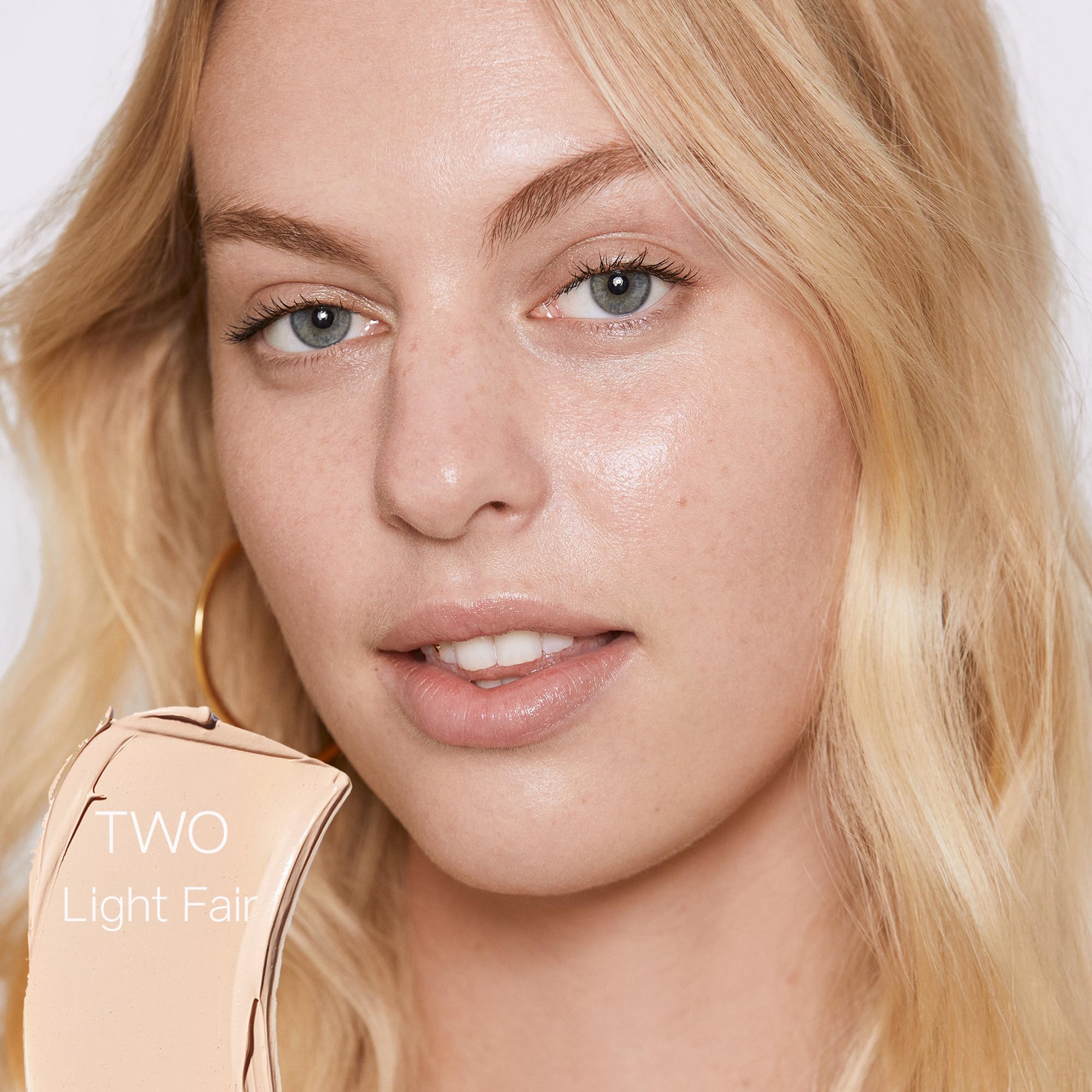 Saie Slip Tint Tinted Moisturizer with SPF 35 - Light Coverage, Glowy Skin Tint & Mineral Sunscreen for Face with Hydrating Hyaluronic Acid - Summer Makeup Essential - Shade Two (1.35 oz) - Image 8