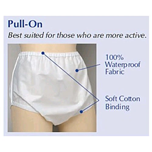 Salk Sani-Pant Pull-On Cover-Up Washable Brief, Medium, 3-Pack - Image 2