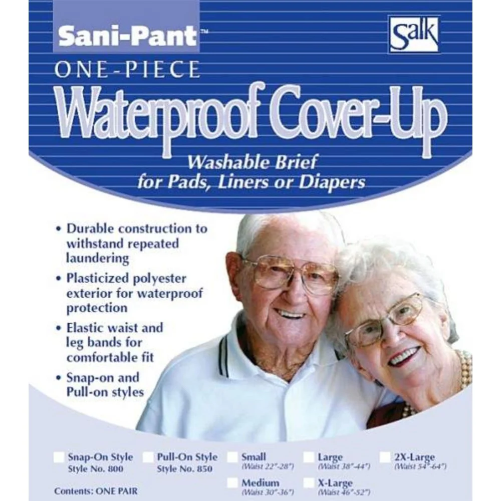 Salk Sani-Pant Pull-On Cover-Up Washable Brief, Medium, 3-Pack - Image 3