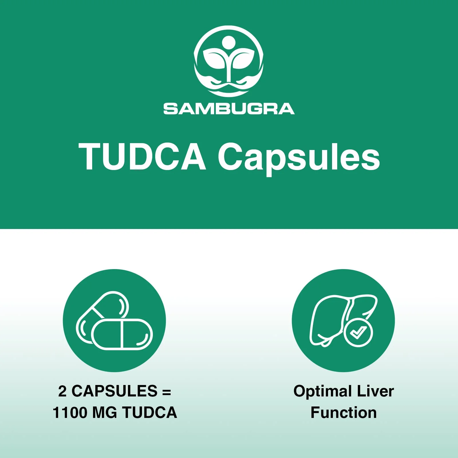 Sambugra TUDCA Liver Supplements 1100mg, 3rd Party Tested Ultra Strength Bile Salt TUDCA Supplement, Liver Support for Detox Cleanse and Repair, 60 Capsules - Image 4