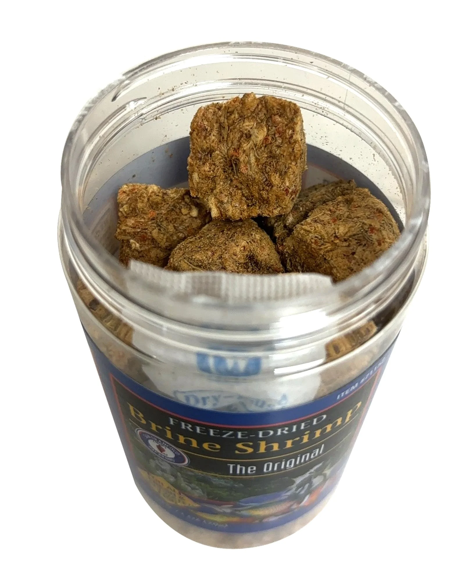 San Francisco Bay Brand Fish Food Freeze Dried Brine Shrimp - All Natural, Sustainably Harvested, High Protein Dried Brine Shrimp for Freshwater and Saltwater Fish - 0.71 oz (20g) - Image 2