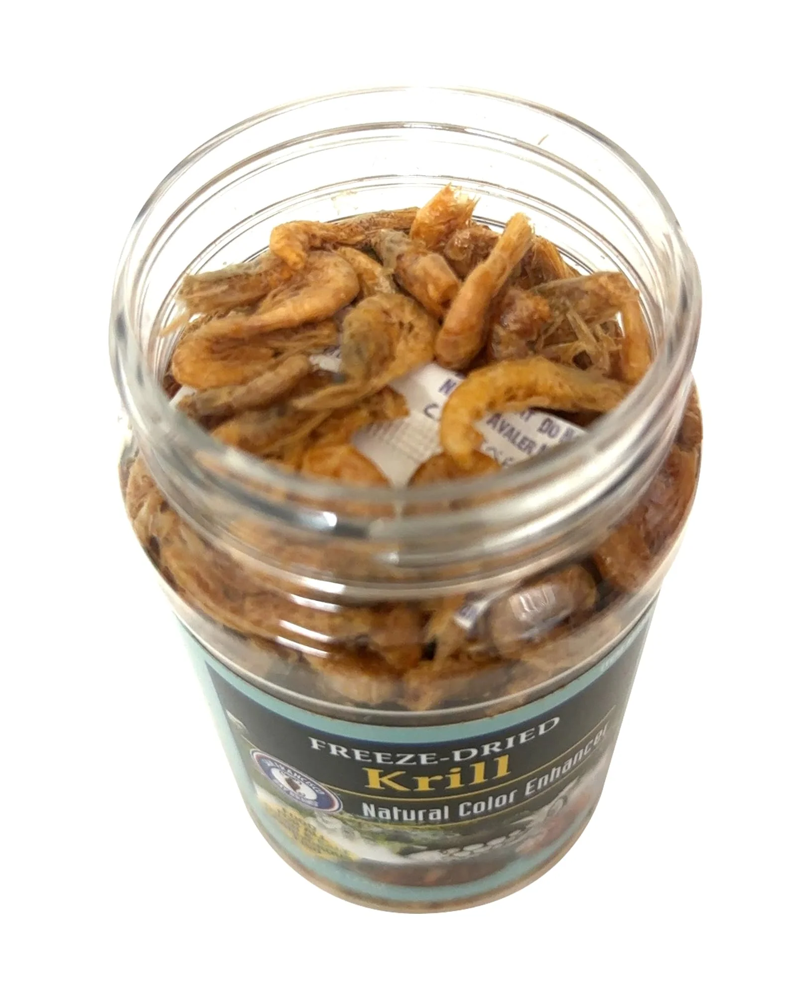 San Francisco Bay Brand Freeze Dried Krill Fish Food - All-Natural, Sustainably Harvested, High Protein Dried Shrimp for Freshwater and Saltwater Carnivores, Koi, Cichlids, Turtles - 1 oz (28g) - Image 2