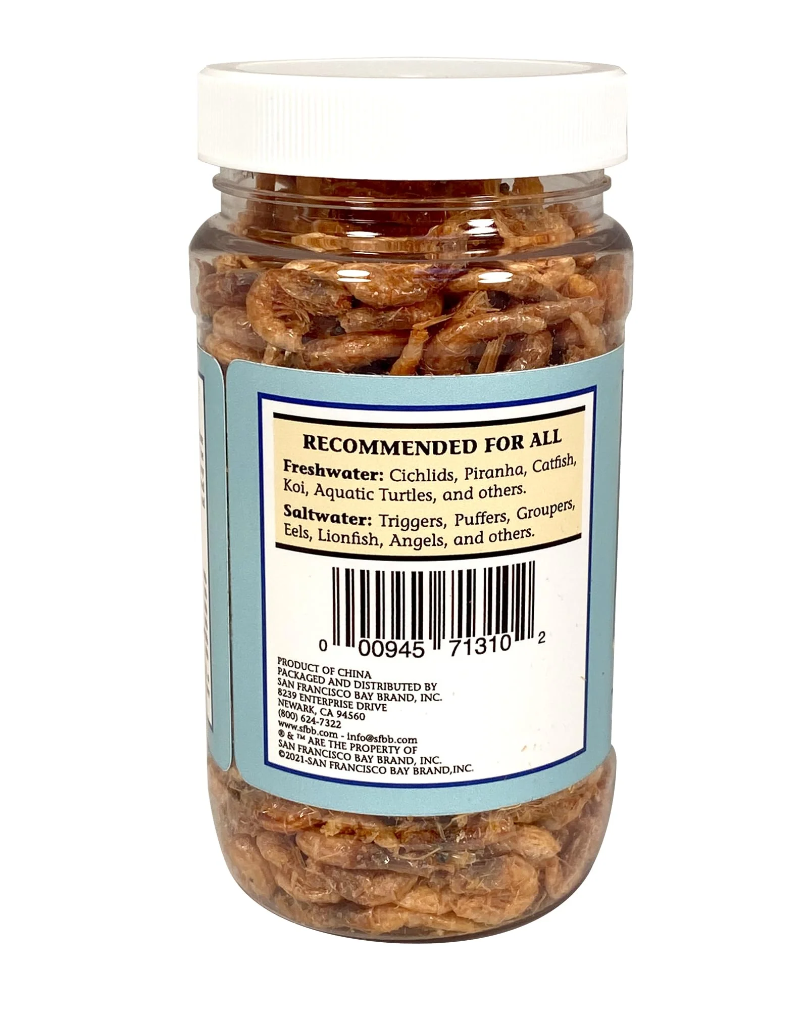 San Francisco Bay Brand Freeze Dried Krill Fish Food - All-Natural, Sustainably Harvested, High Protein Dried Shrimp for Freshwater and Saltwater Carnivores, Koi, Cichlids, Turtles - 1 oz (28g) - Image 4