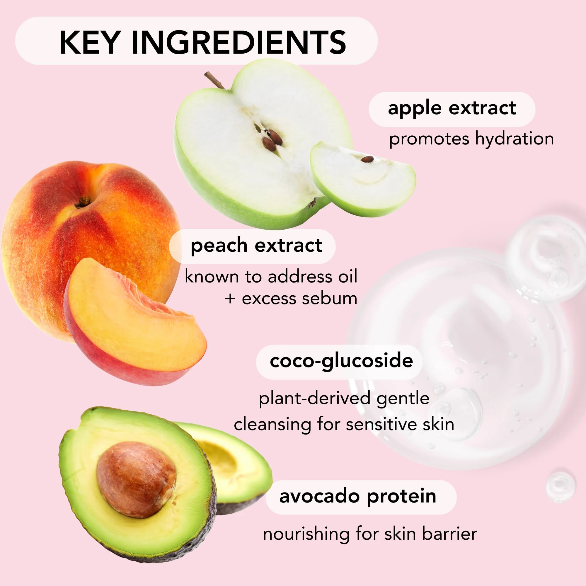 Saturday Skin Hydrating Foam Cleanser – Anti Aging Face Wash with Apple Extract, Moisturizing Face Wash, All Natural Foaming Facial Cleanser, Korean Face Wash for Women & Sensitive Dry Skin - Image 4