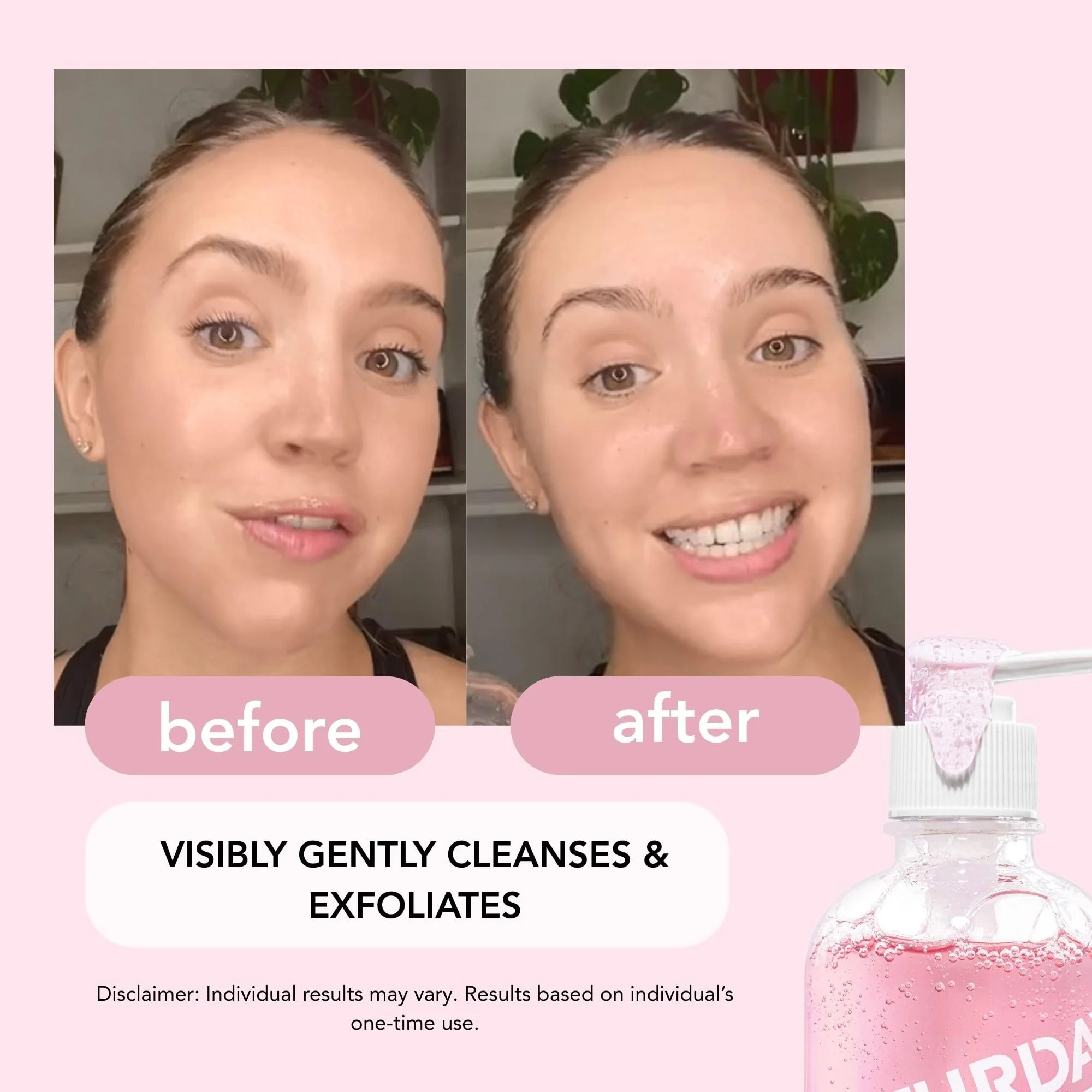 Saturday Skin Hydrating Gentle Facial Gel Cleanser Makeup Remover Sensitive Skin Face Wash Antioxidant Vitamin Brightening Smoothing | Korean Skin Care CICA Acai Berry Oats - Image 10