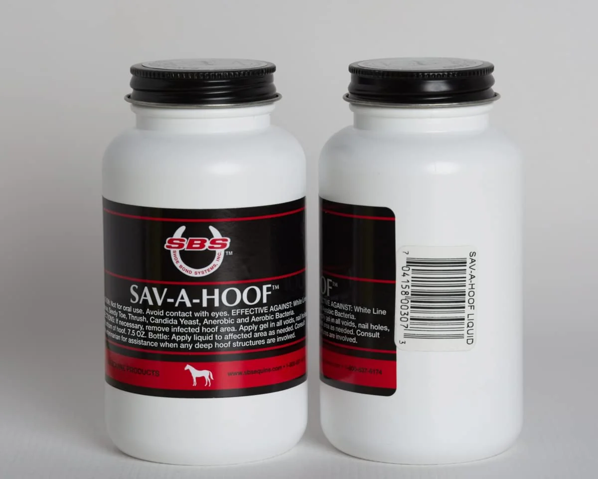 SBS Equine Treatment Against Hoof Illness in Horses | Built-in Dauber Applicator | Treat Entire Hoof (7.5 Fluid Oz) - Image 2