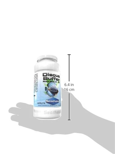 Seachem Discus Buffer 500gram,white. Adjusts pH to 5.8-6.8 - Image 2