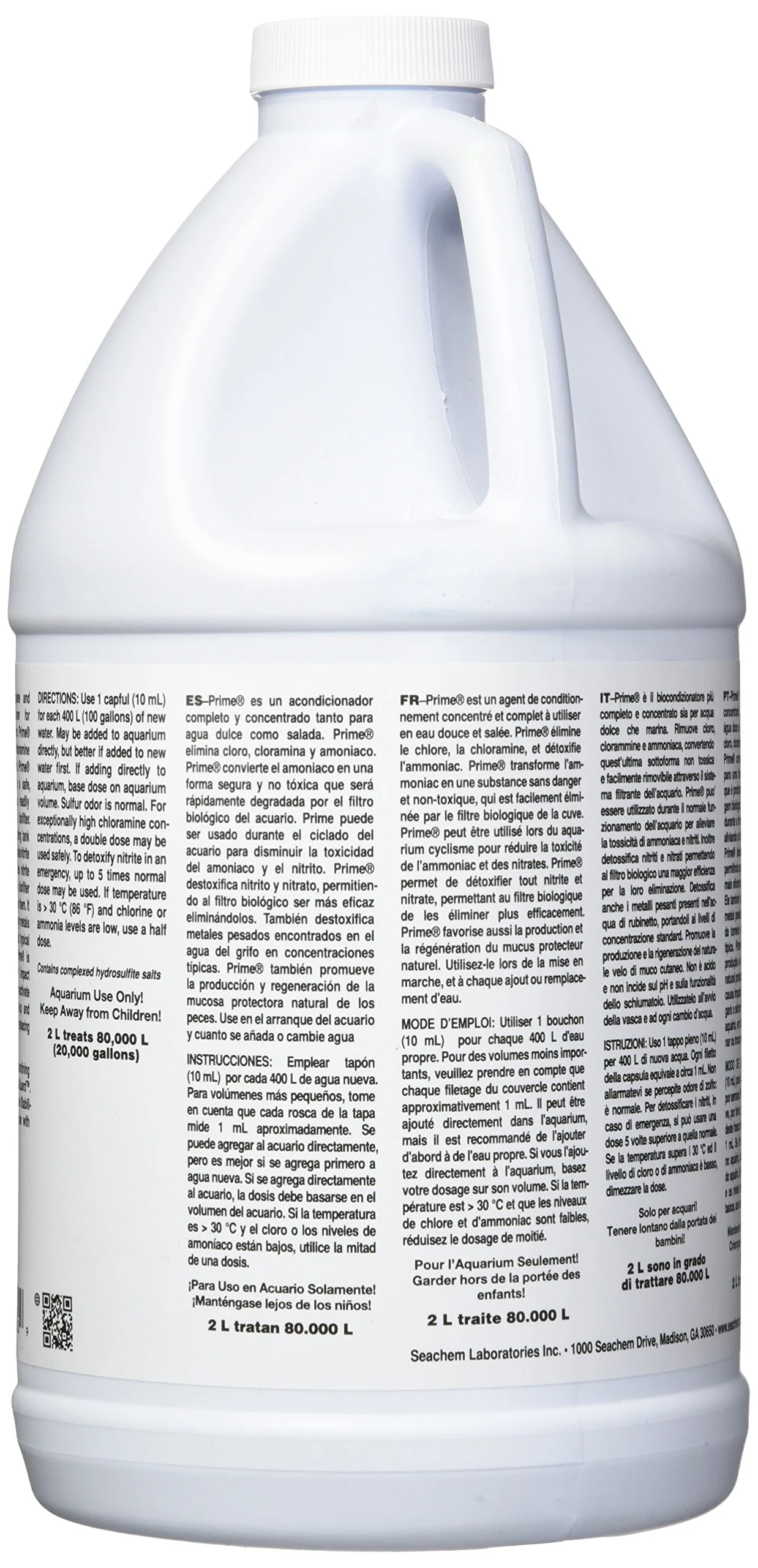 Seachem Prime Fresh and Saltwater Conditioner - Chemical Remover and Detoxifier 2 L - Image 7
