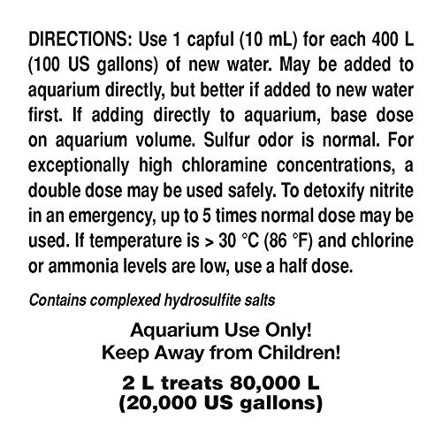 Seachem Prime Fresh and Saltwater Conditioner - Chemical Remover and Detoxifier 2 L - Image 9