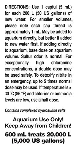 Seachem Prime Fresh and Saltwater Conditioner - Chemical Remover and Detoxifier 500 ml - Image 6