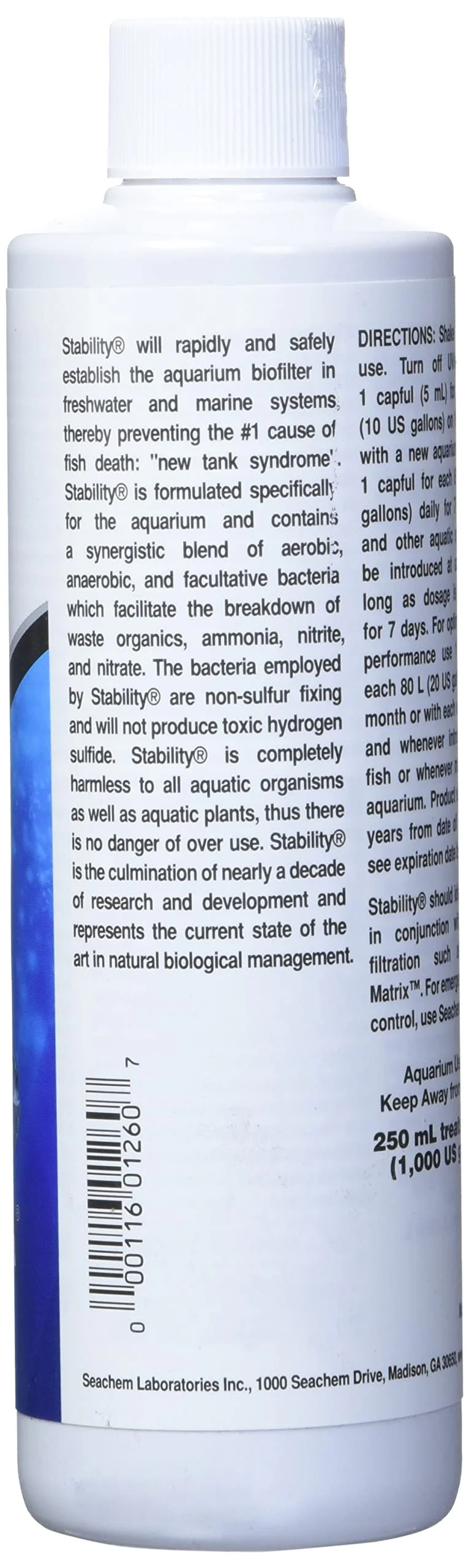 Seachem Stability - For Freshwater and Marine Aquariums 250ml - Image 5