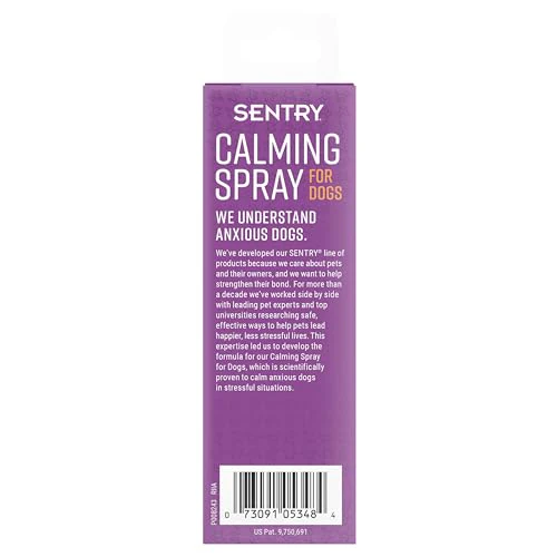 Sentry PET Care Sentry Calming Spray for Dogs, Uses Pheromones to Reduce Stress, Easy Spray Application, Helps Dogs with Separation, Travel, Loud Noises, and Anxiety, Packaging May Vary - Image 8