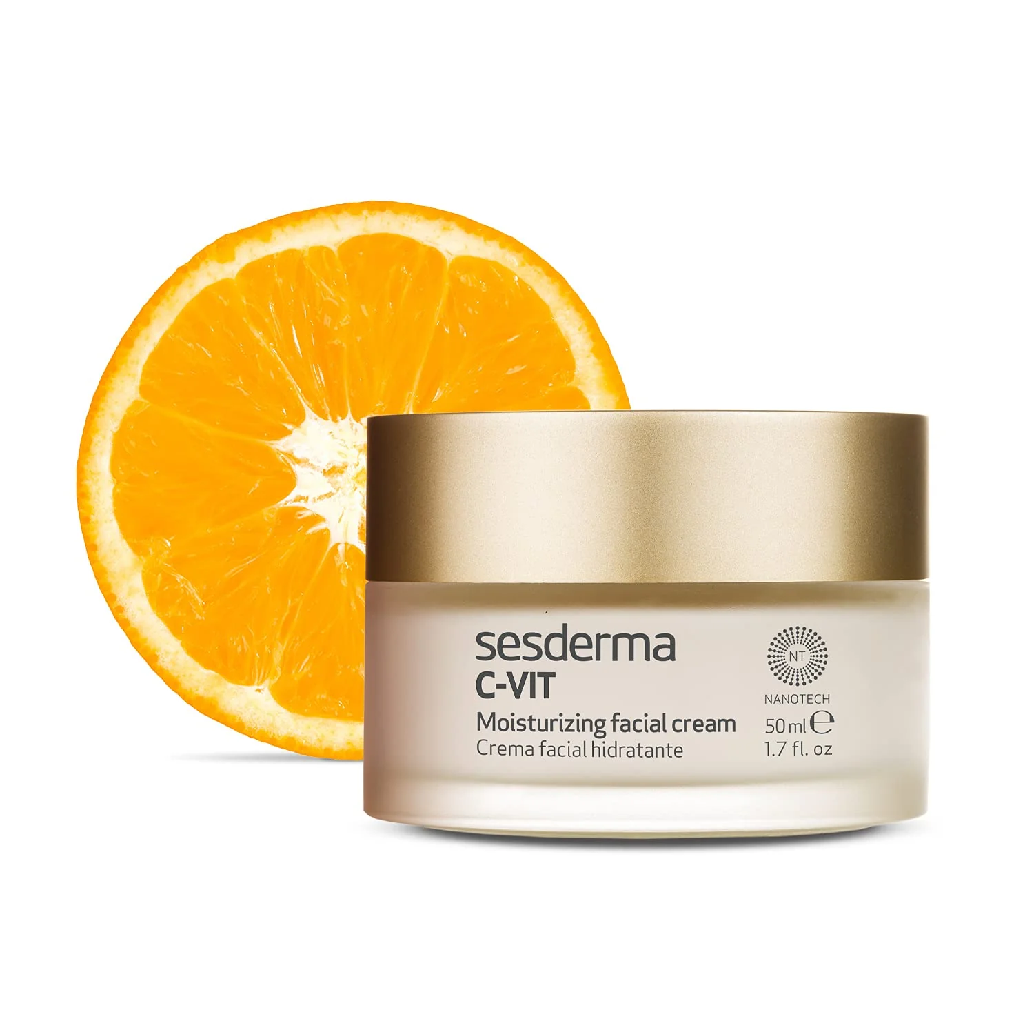 Sesderma C-VIT Moisturizing Facial Cream, Fight Aging with Vitamin C Antioxidants, Diminish Fine Lines & Revitalize Skin, 1.7 fl oz - Image 5