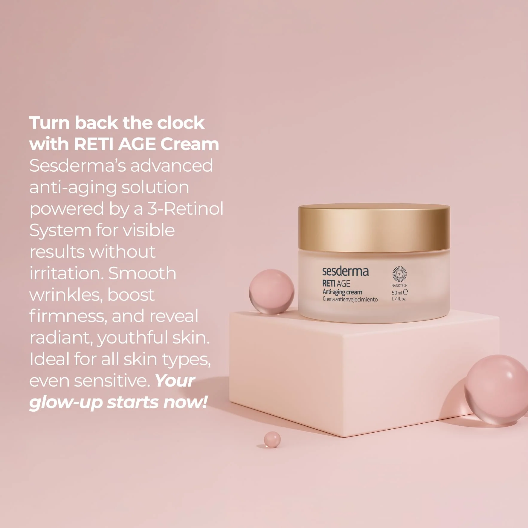 Sesderma RETI AGE Anti-Aging Cream, 1.7 fl oz - Image 4