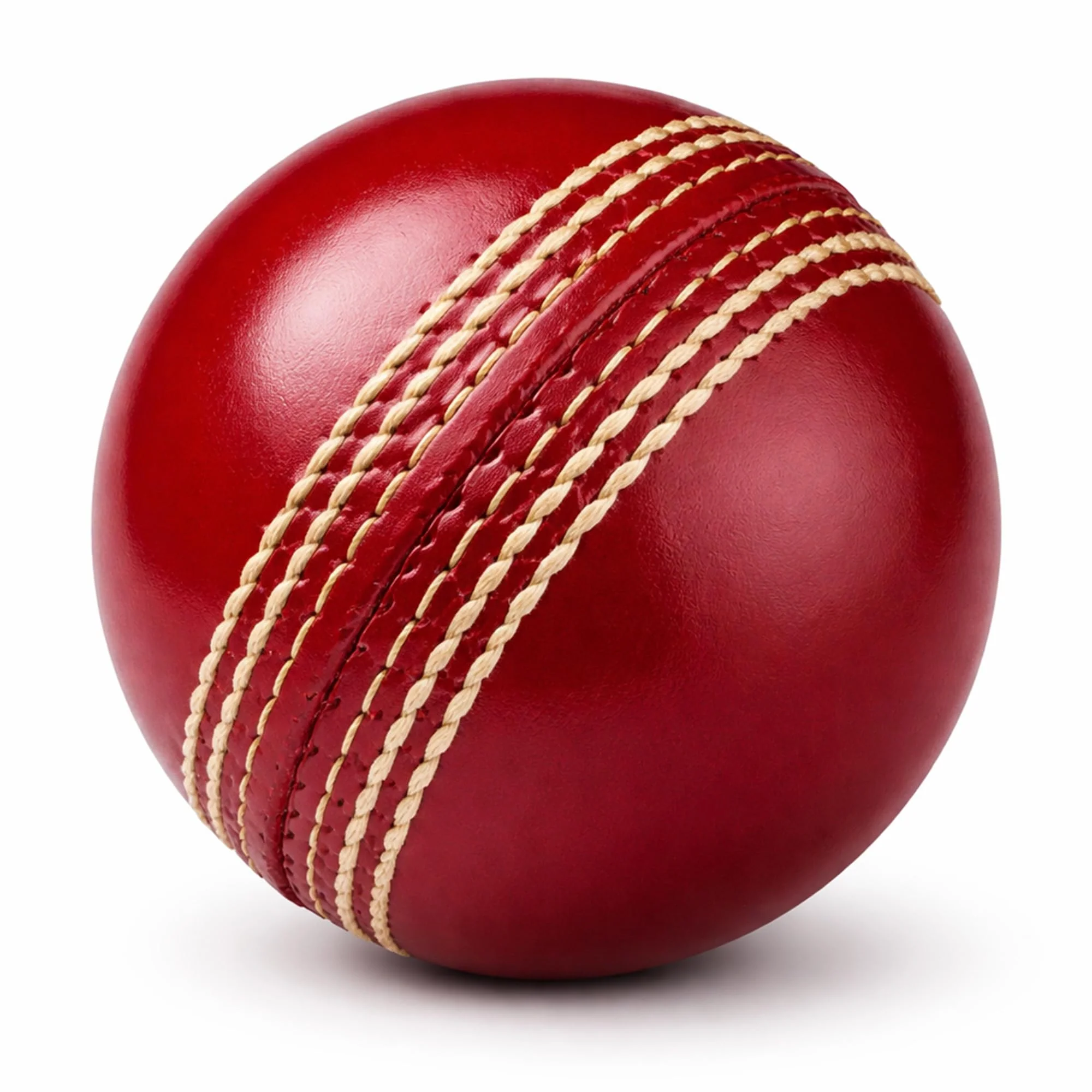 SG Cricket Shield 20 Premium Leather Ball | Red | Adult | Leather | Waterproof | Solid Grade 2 Core | Machine Stitched | Ideal for Club & School Matches | Pack of 1 - Image 5