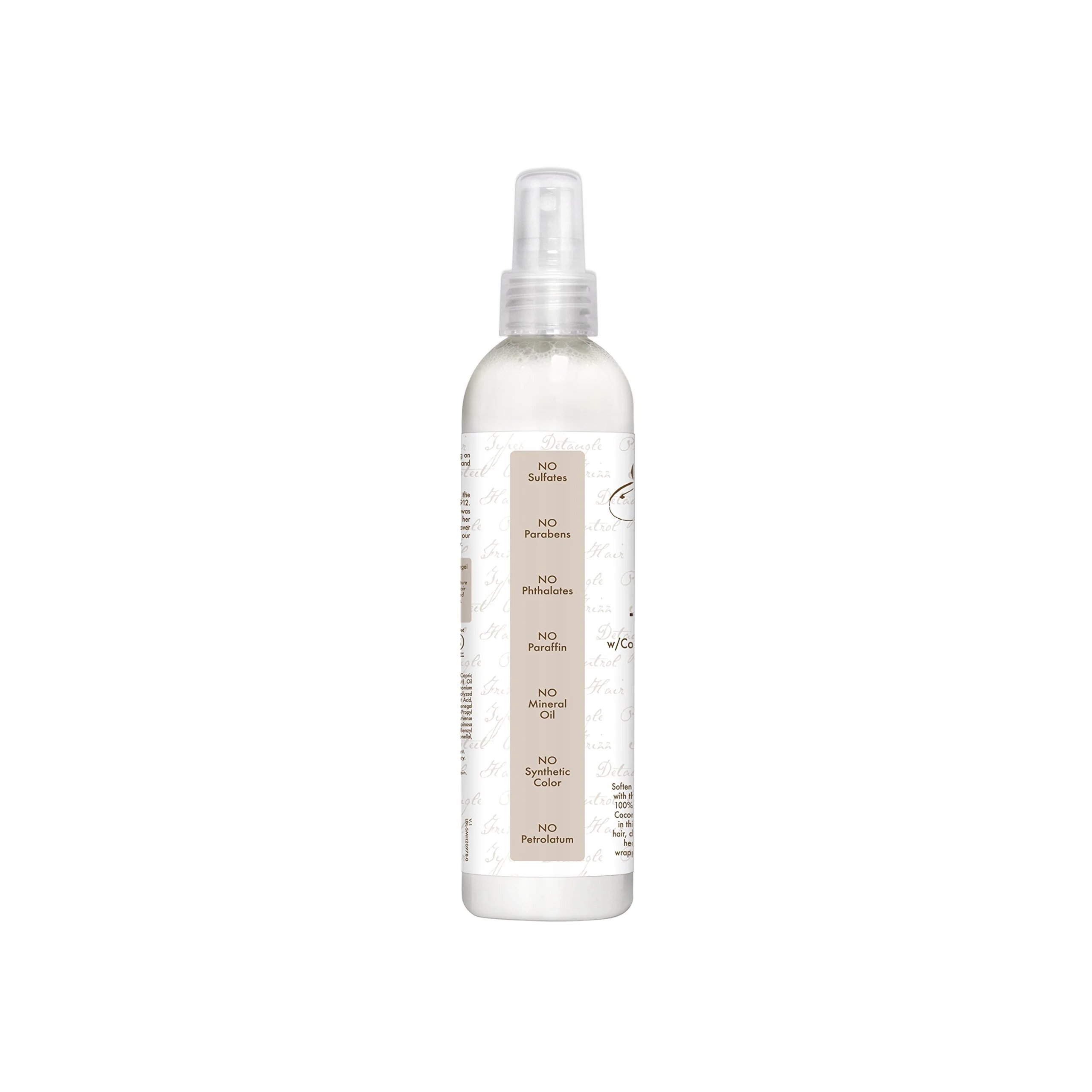 Shea Moisture 100% Virgin Coconut Oil Leave-in Treatment, Shine Curly and Tame Frizz for Tangle-Free Hair, All Natural certified Organic, 8 Ounce - Image 3