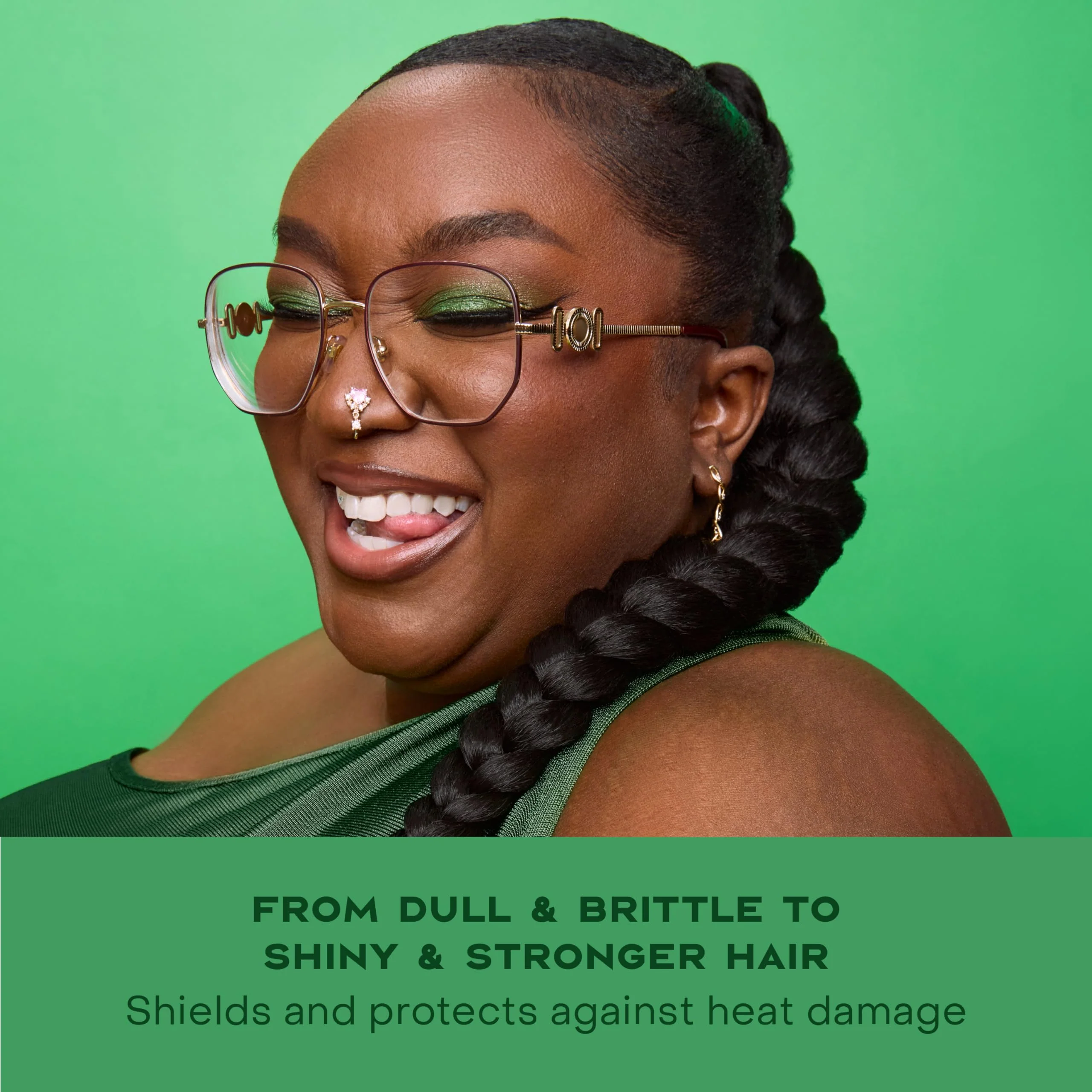 Shea Moisture Bonding Oil Amla Oil To Protect, Strengthen And Smooth Hair With Amla Oil And Fair-Trade Shea Butter With 5X Strength And 24-Hour Frizz & Humidity Control 3.3 Fl Oz - Image 7