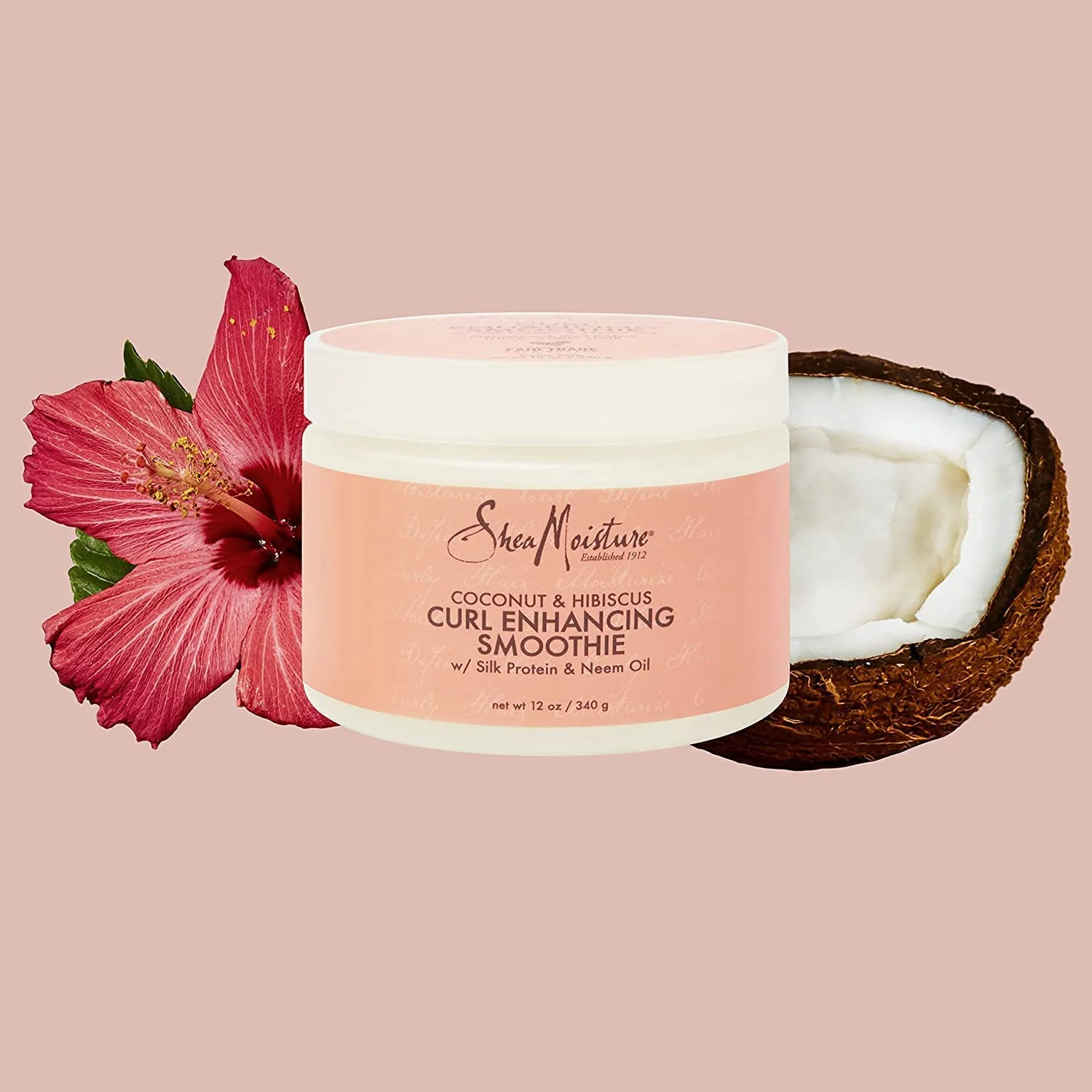 Shea Moisture Coconut & Hibiscus Curl Enhancing Smoothie 12 oz - Image 7