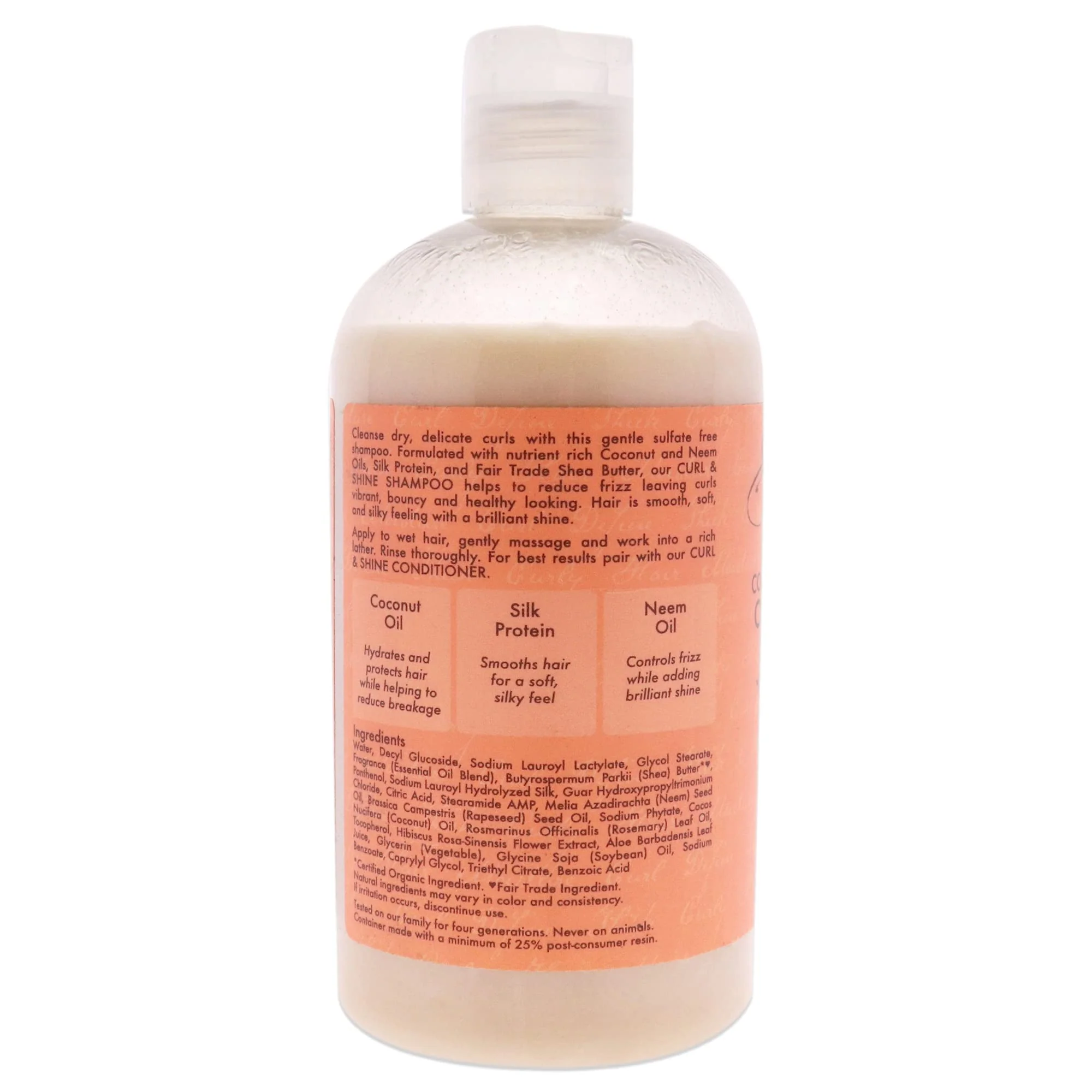 Shea Moisture Coconut & Hibiscus Shampoo 13 Ounce (384ml) (2 Pack) - Image 2