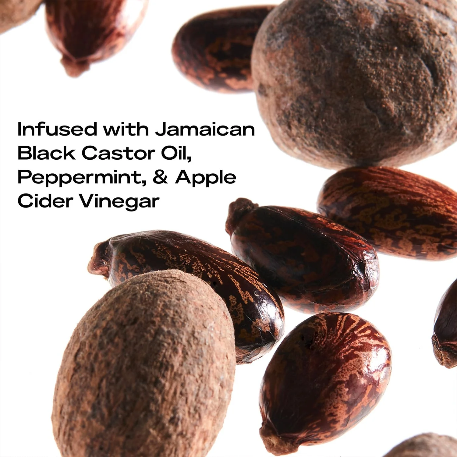 Shea Moisture Jamaican Black Castor Oil Clarifying Shampoo & Conditioner - Strengthen & Restore Sulfate-Free Shampoo & Conditioner Set with Shea Butter, ACV, and Peppermint Oil for Hair (2 Piece Set) - Image 4
