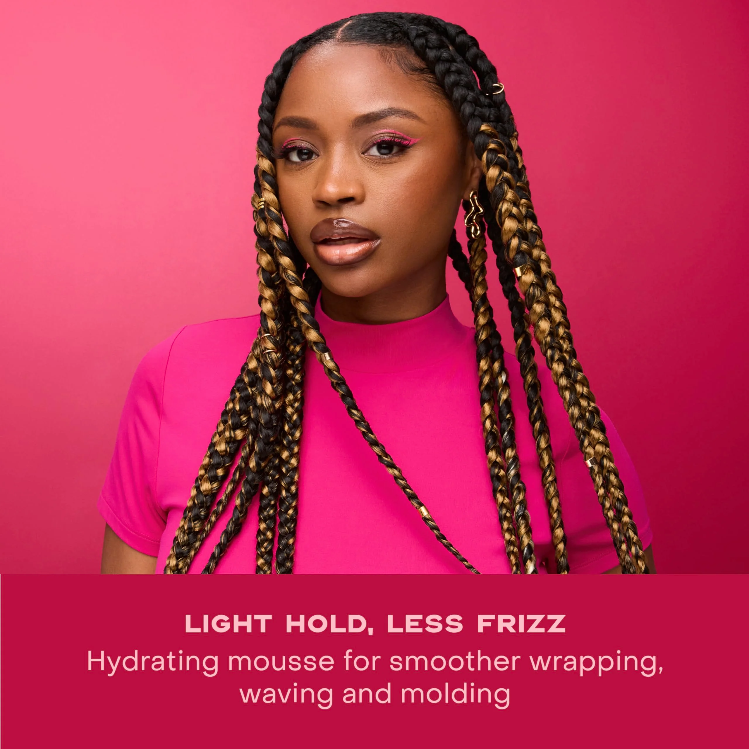 Shea Moisture Manuka Honey & Mafura Oil Wrap & Set Mousse Hydrating Made for Hold, Body, & Shine 7.5 oz - Image 7