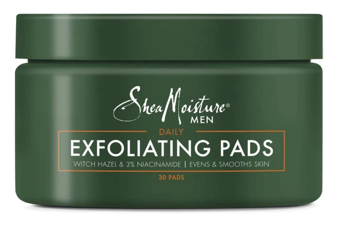 Shea Moisture Men Daily Exfoliating Pads - 30 Ct