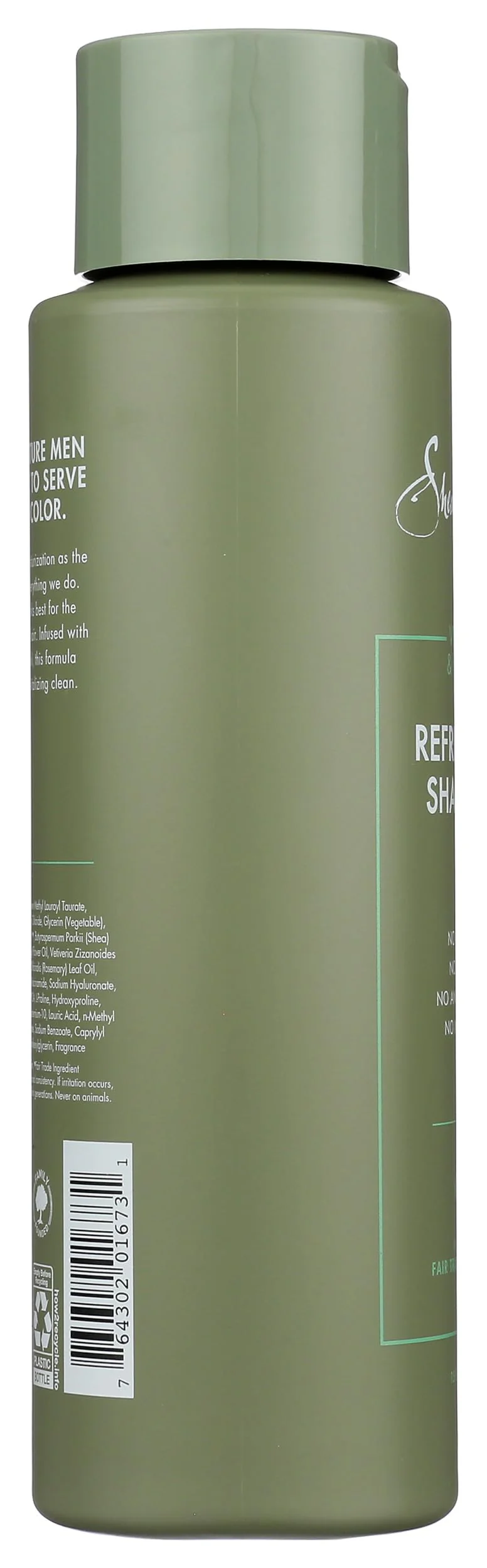 SHEA MOISTURE Men's Shea Refreshing Shampoo, 15 FZ - Image 4