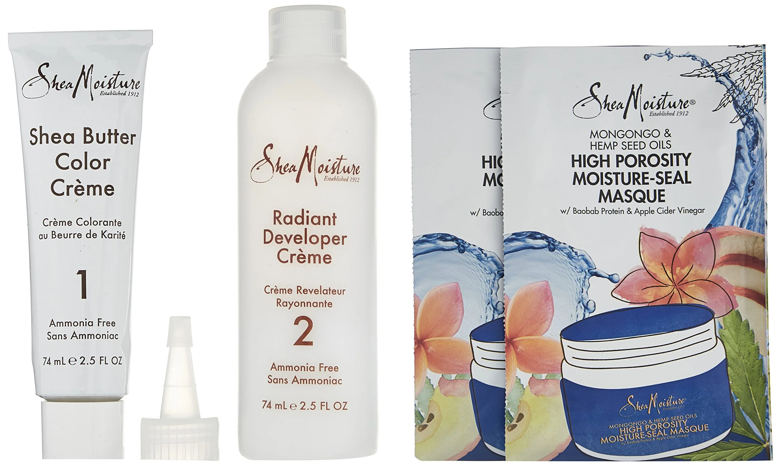 Shea Moisture Nourishing Hair Color Kit, Dark Blonde - Image 2