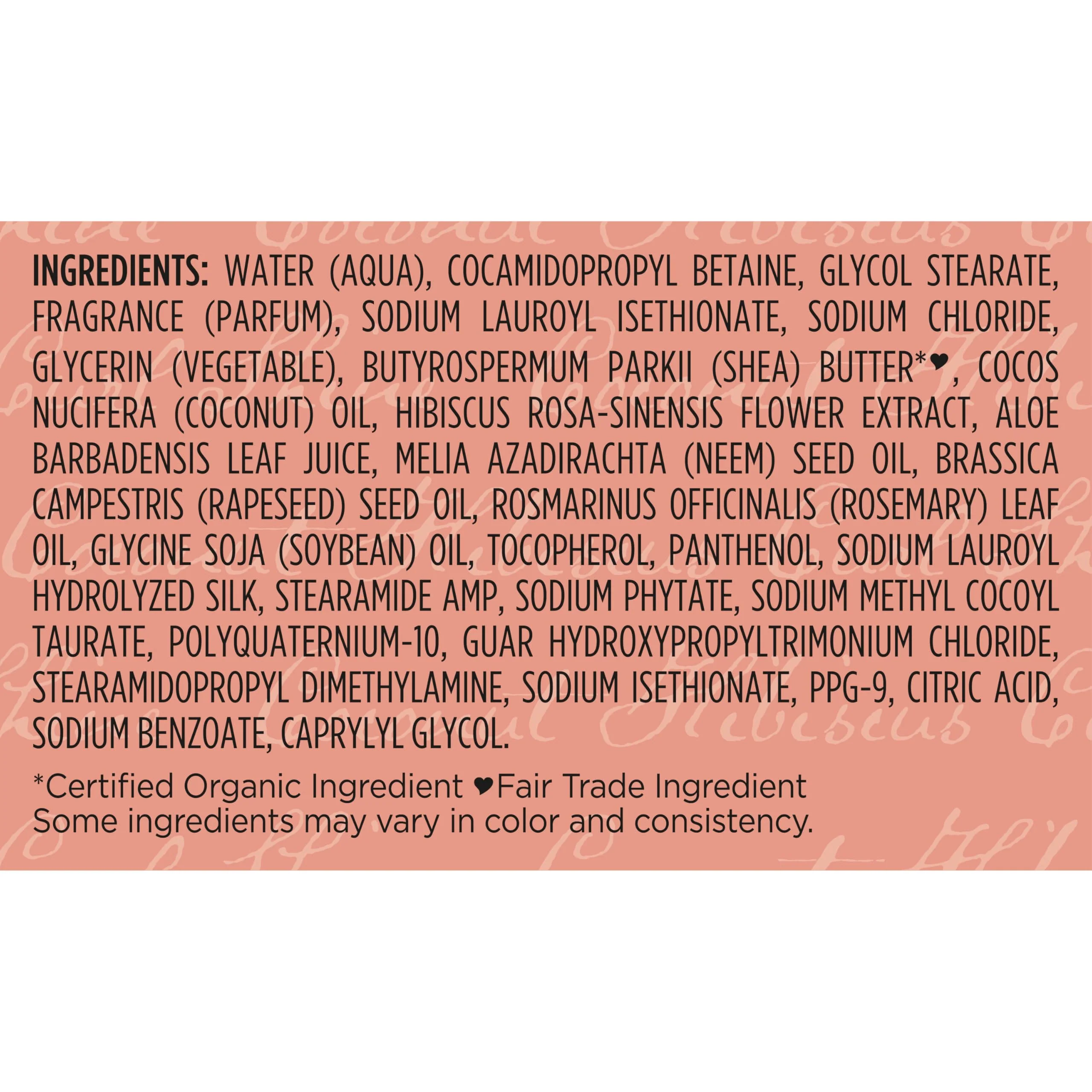 Shea Moisture Shampoo Coconut and Hibiscus, for Thick, Curly Hair, to Cleanse & Hydrate, 24 Fl oz - Image 8