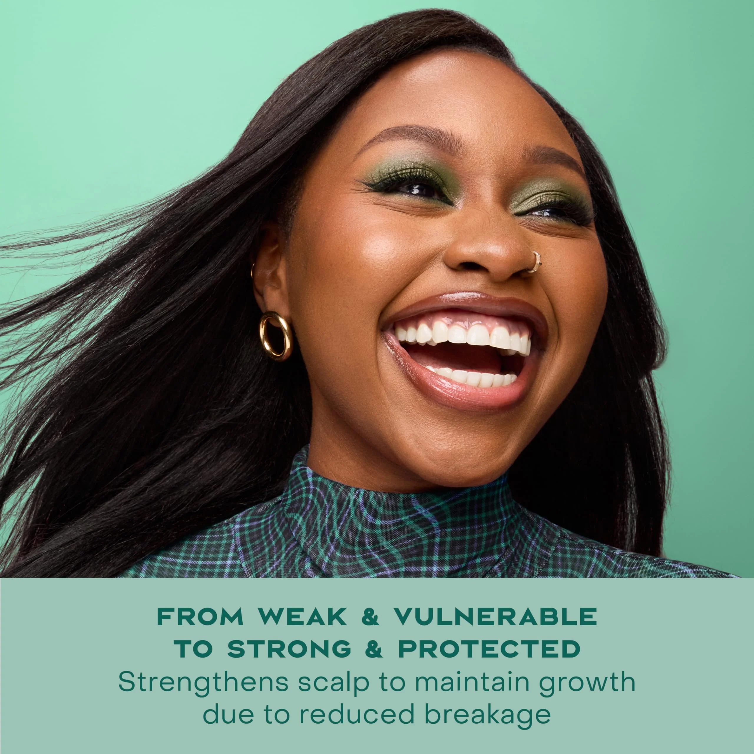 Shea Moisture Strengthening Scalp & Hair Oil Rosemary & Vegan Collagen To Protect The Scalp And Strengthen Hair With ScalpBoost Technology For A Cooling Sensation With ScalpBoost Technology 2 Fl Oz - Image 6