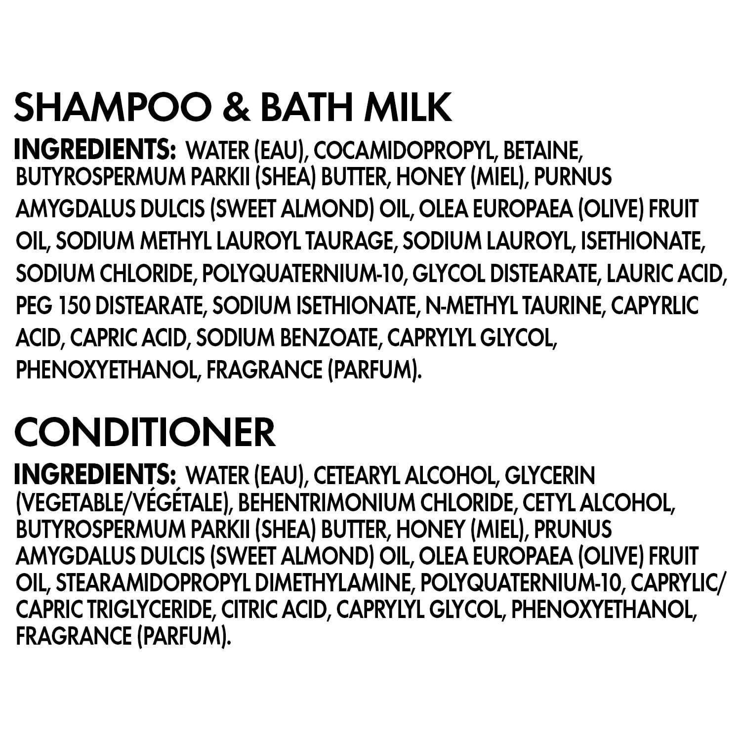 SheaMoisture Baby Essentials, Nighttime Shampoo & Bath Milk + Deep Conditioner, Manuka Honey & Lavender, Pediatrician-Tested, Hypoallergenic, Tear-Free - Image 3