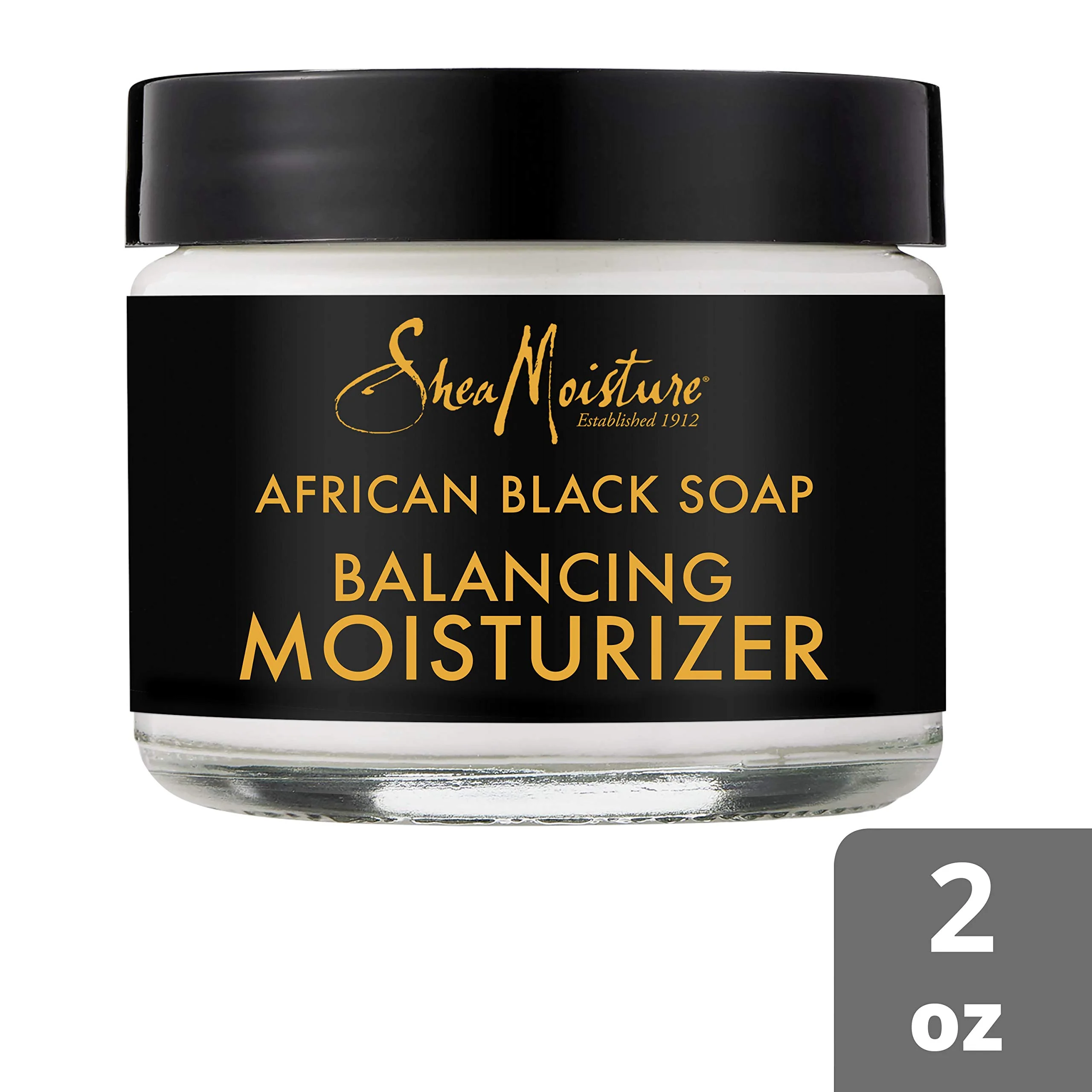 SheaMoisture Balancing Moisturizer for Dry Skin African Black Soap with Shea Butter 2 oz - Image 2