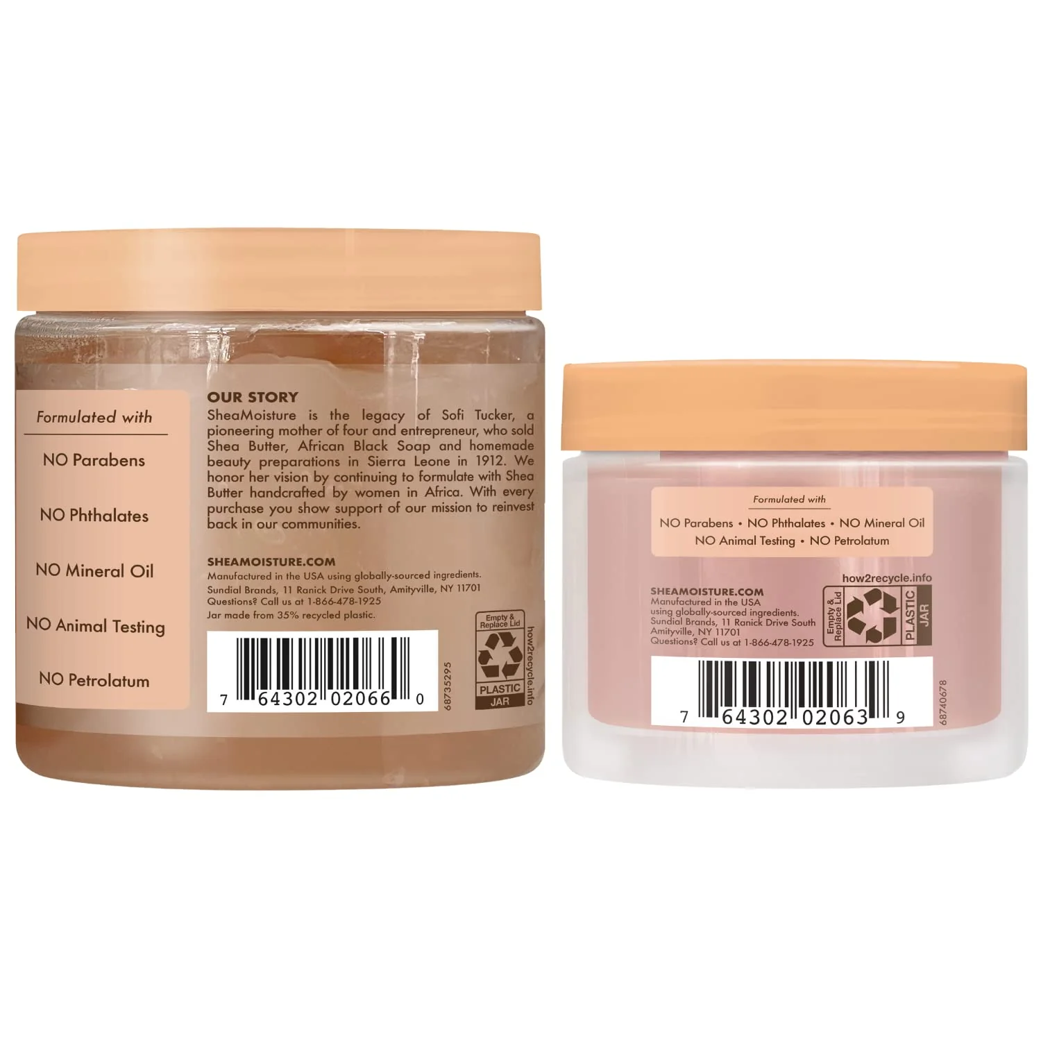 SheaMoisture Brand, Hair Styling Gel with Coconut and Hibiscus for Thick, Curly Hair (15 oz), Includes Flaxseed Anti Frizz Edge Control (3.5 oz), Shea Moisture Curly Hair Products - Image 2