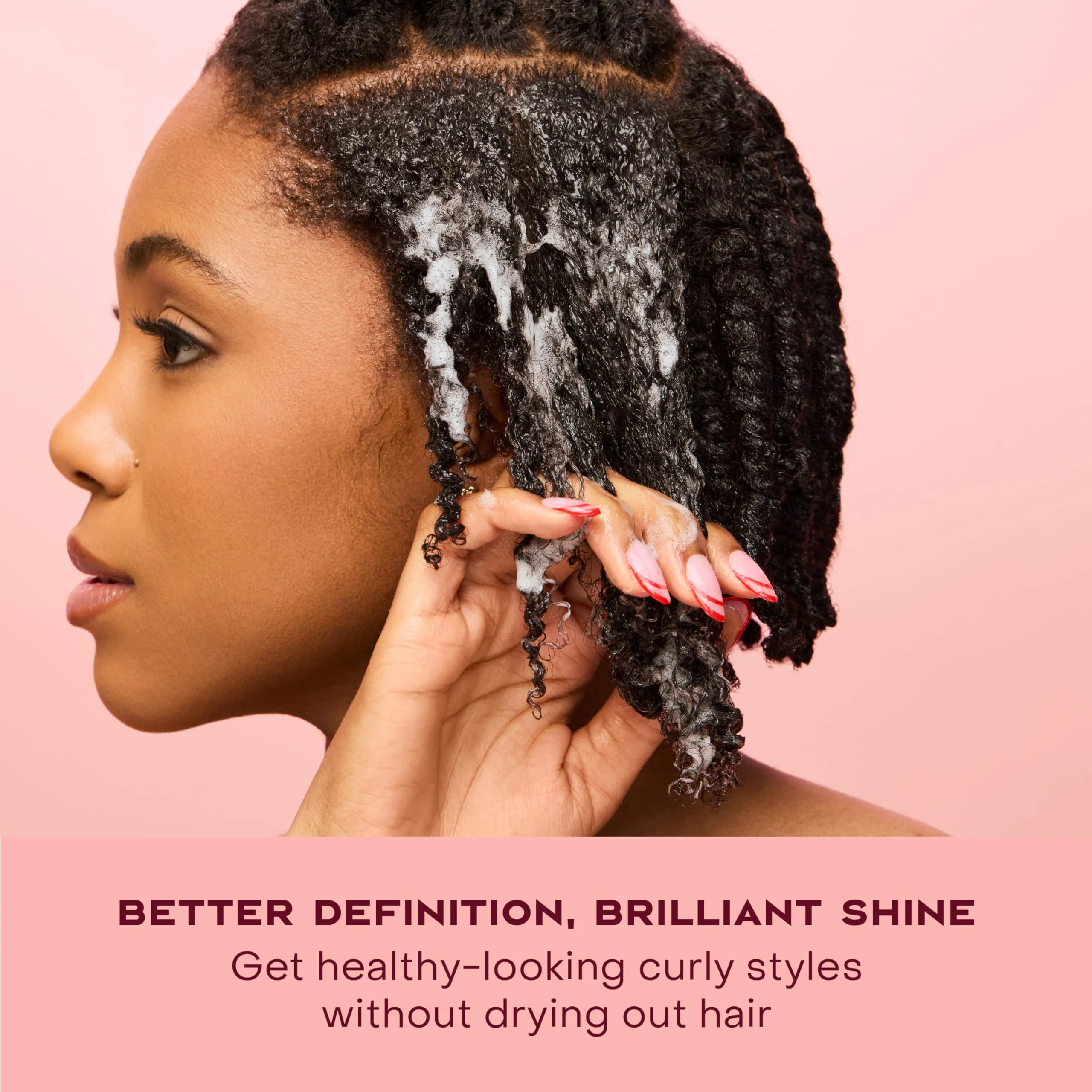 SheaMoisture Curl Mousse for Curly Hair, Coconut & Hibiscus Styling Mousse for Frizz Control & Volume, with Shea Butter, 7.5 oz - Image 7