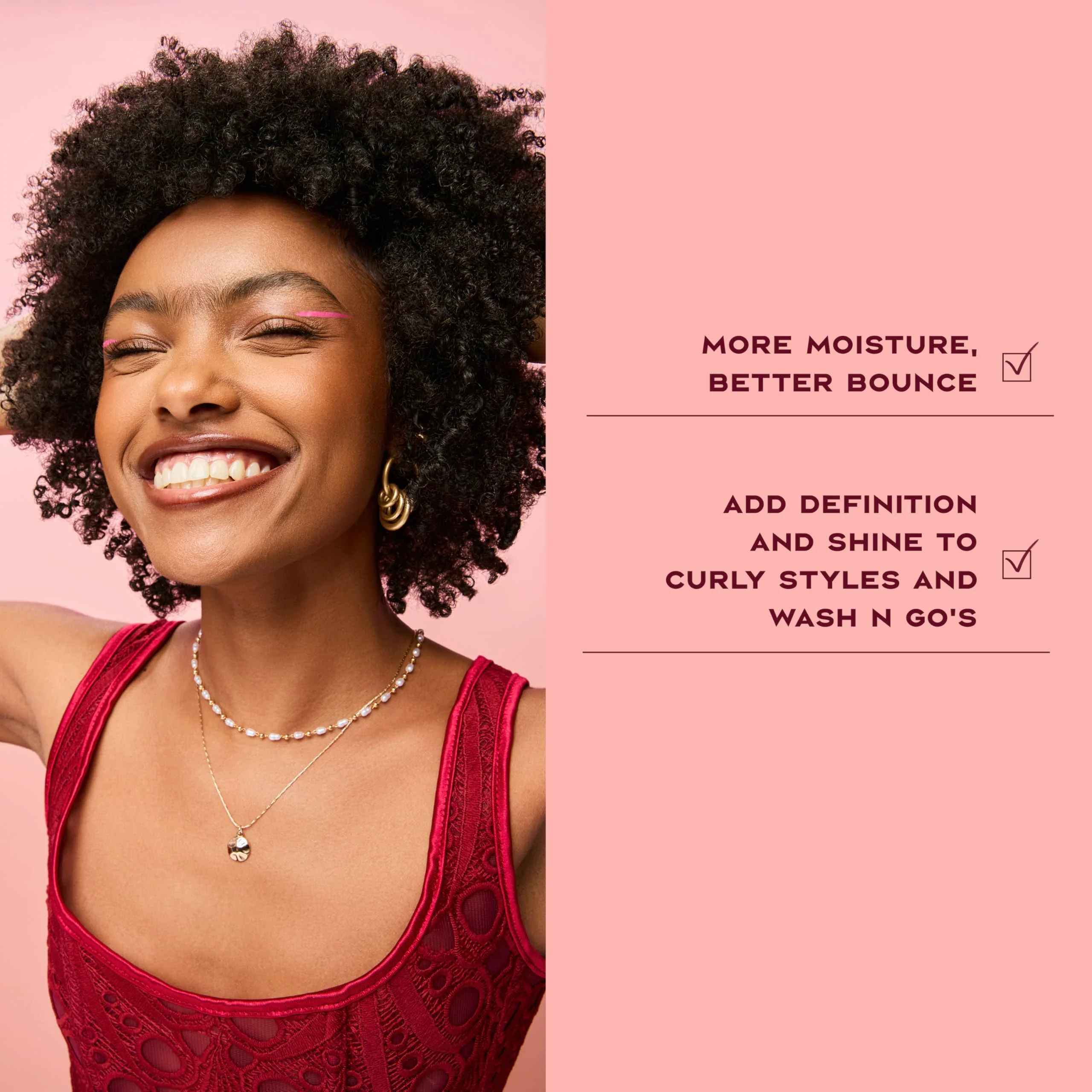 SheaMoisture Curl & Style Milk Coconut & Hibiscus with Silk Protein & Neem Oil for Thick, Defined, Curly Hair Fair Trade, Sulfate-Free 8 oz - Image 7
