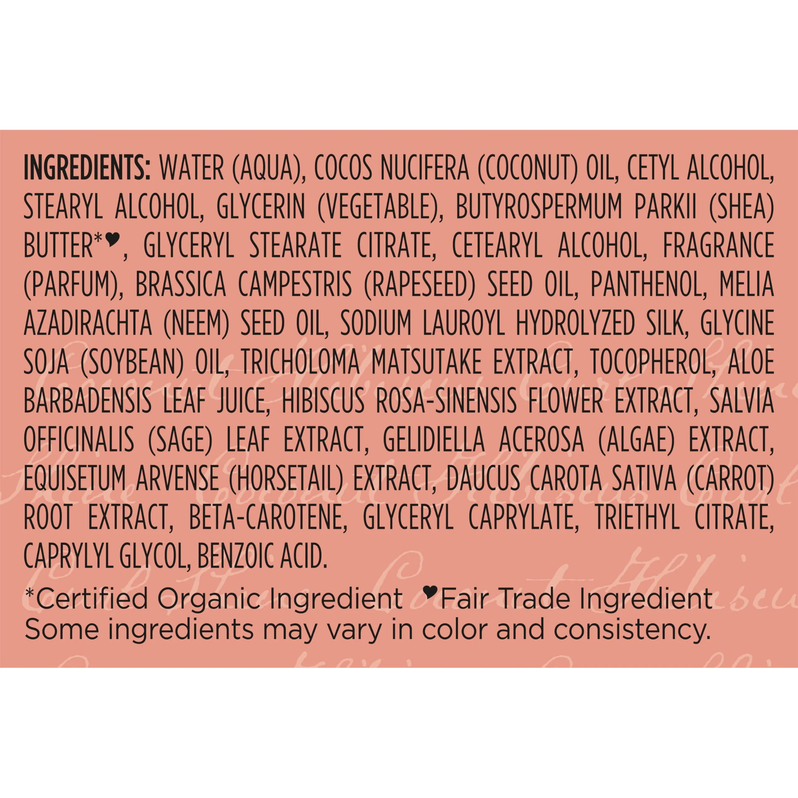 SheaMoisture Curl & Style Milk Coconut & Hibiscus with Silk Protein & Neem Oil for Thick, Defined, Curly Hair Fair Trade, Sulfate-Free 8 oz - Image 8
