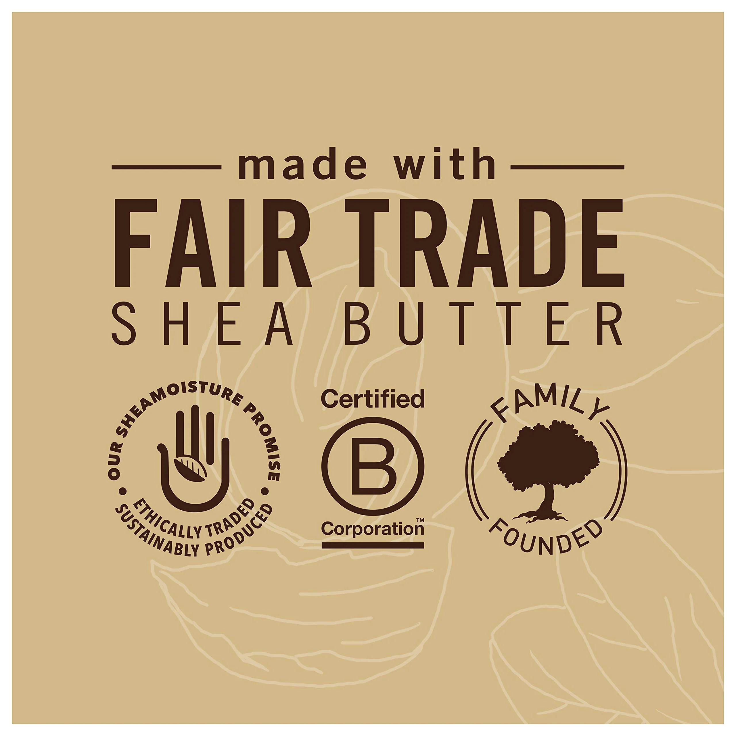 Sheamoisture Hydrating Body Lotion for Dry Skin Raw Shea Butter Paraben Free Lotion 13 oz - Image 8