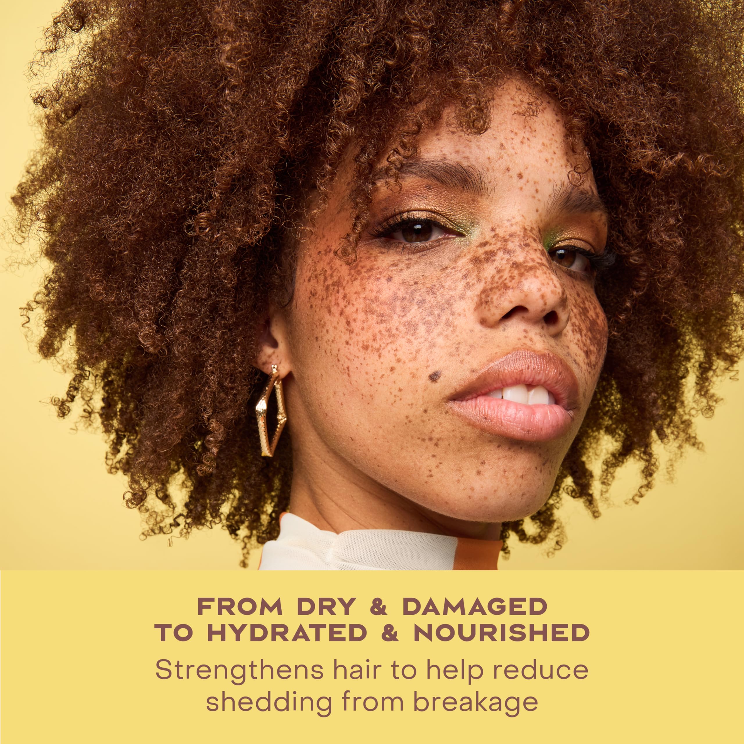SheaMoisture Jamaican Black Castor Oil Leave In Conditioner 100% Pure Jamaican Black Castor Oil For Damaged Hair to Soften and Detangle Hair 11.5 oz - Image 6
