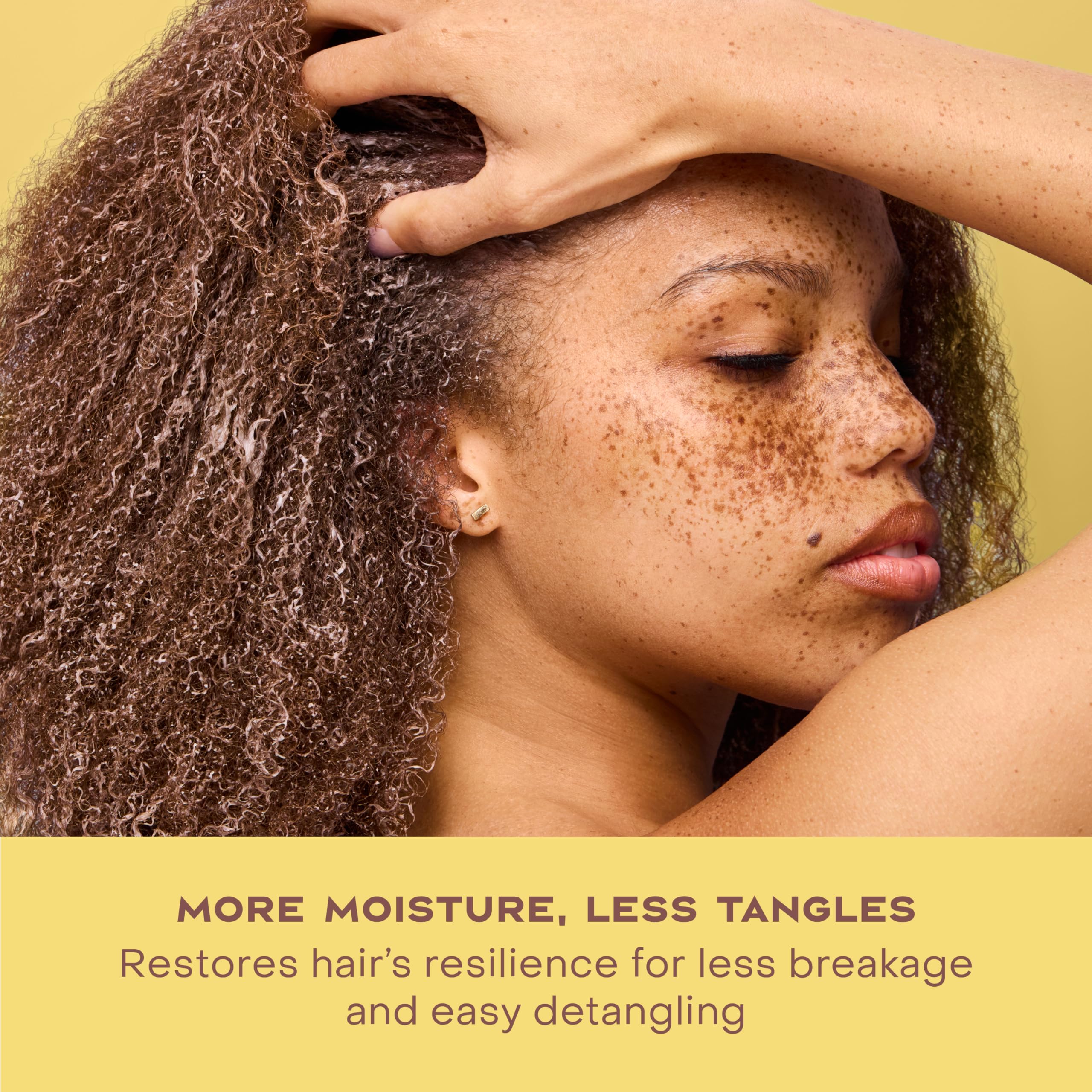 SheaMoisture Jamaican Black Castor Oil Leave In Conditioner 100% Pure Jamaican Black Castor Oil For Damaged Hair to Soften and Detangle Hair 11.5 oz - Image 7