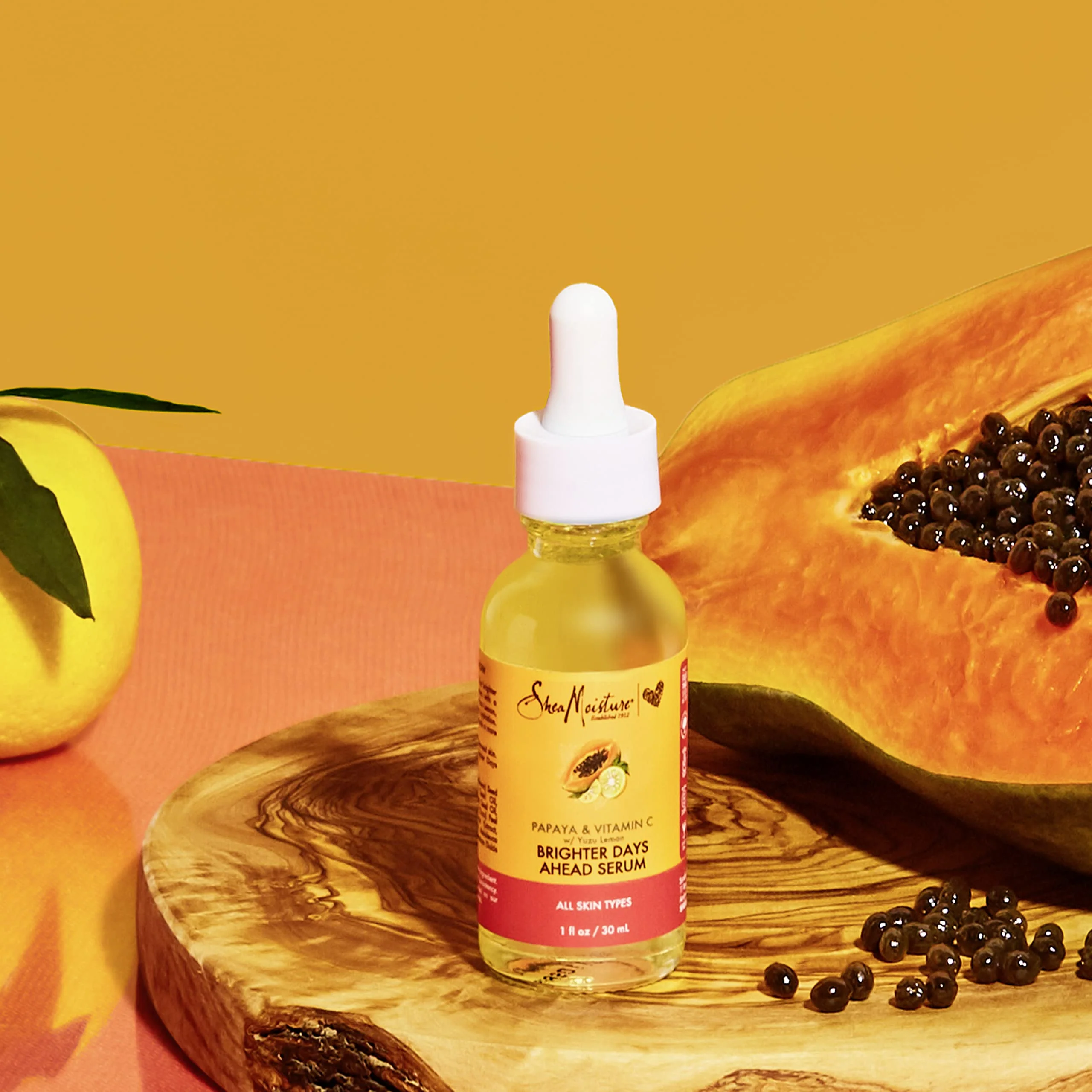 SheaMoisture Serum For All Skin Types Papaya and Vitamin C Vitamin C Serum 1 oz - Image 8