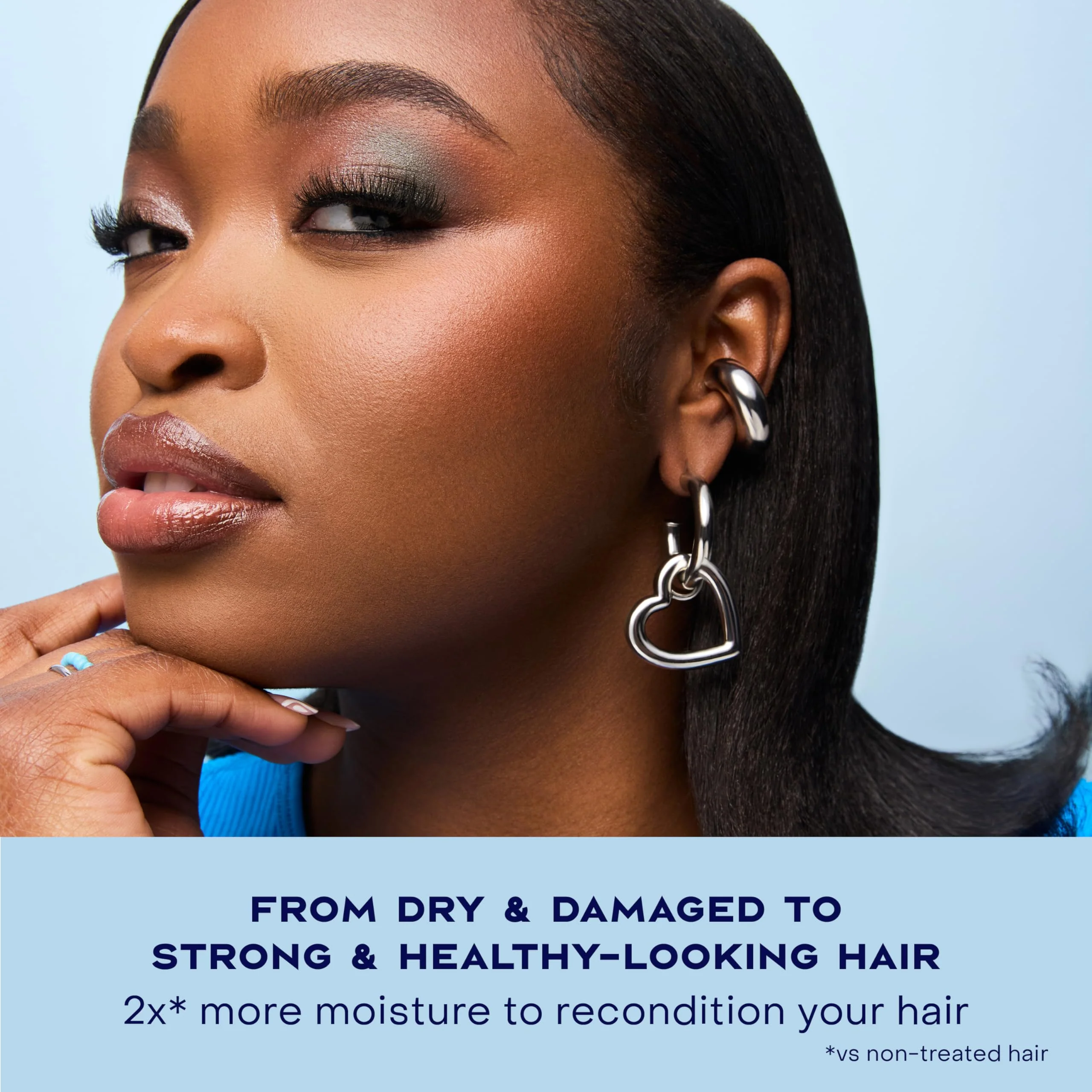 SheaMoisture Strengthen & Protect Hair Oil Manuka Honey & Yogurt Reduces Heat Damage and Protects Hair with an Amla Oil and Manuka Honey Infused Lightweight Formula 3.3fl oz - Image 6