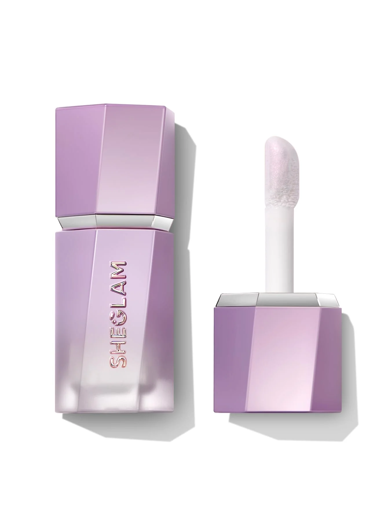 SHEGLAM Chroma-Glow Bloom Liquid Highlighter Color Changing Gel Cream Multichrome Highlighter High-Shine Finish Long Wear Brightening Non-Caking-Flying Comet