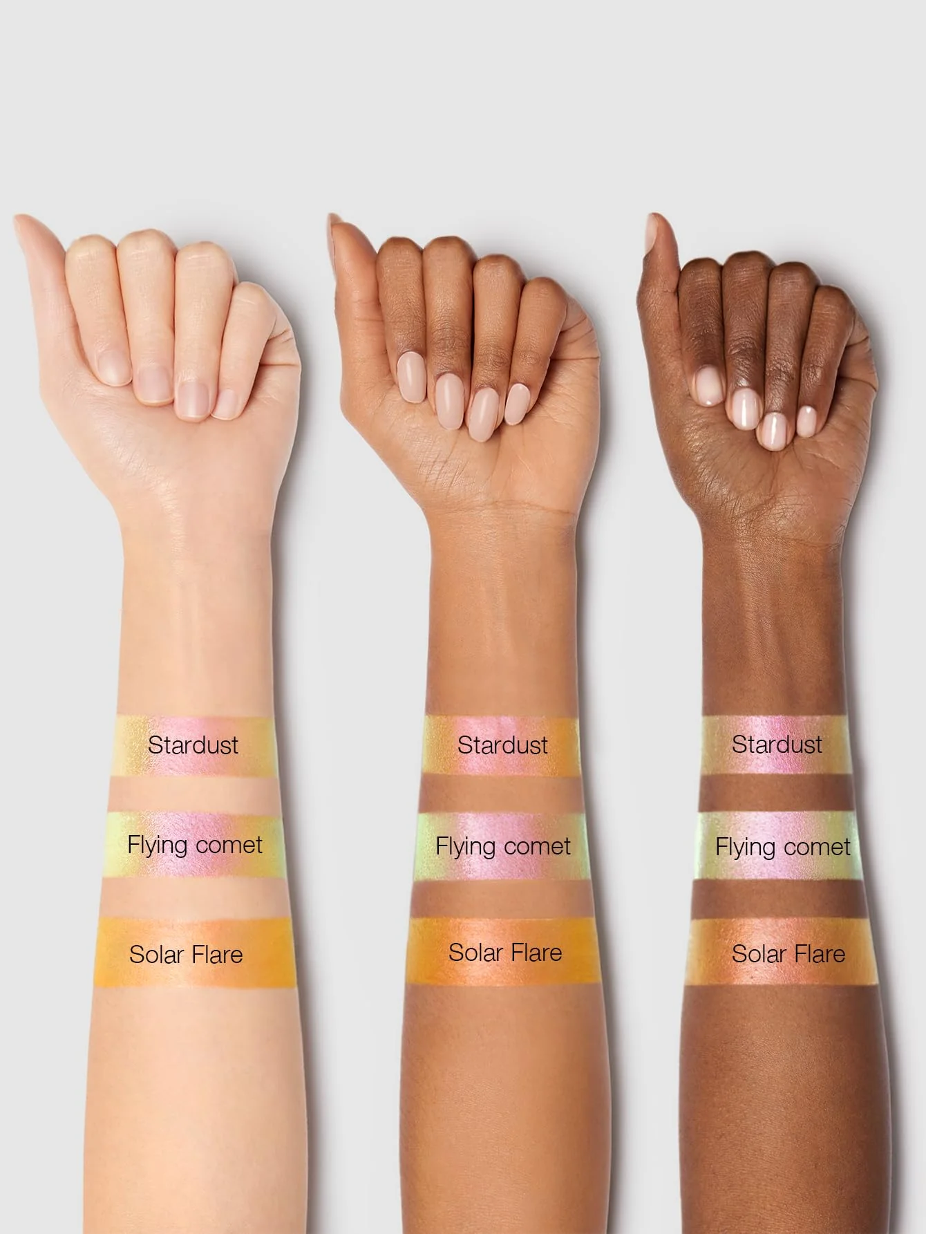 SHEGLAM Chroma-Glow Bloom Liquid Highlighter Color Changing Gel Cream Multichrome Highlighter High-Shine Finish Long Wear Brightening Non-Caking-Solar Flare - Image 3