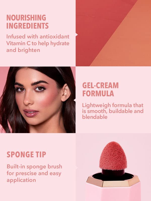 SHEGLAM Color Bloom Liquid Blush Makeup for Cheeks Matte Finish - Love Cake - Image 3