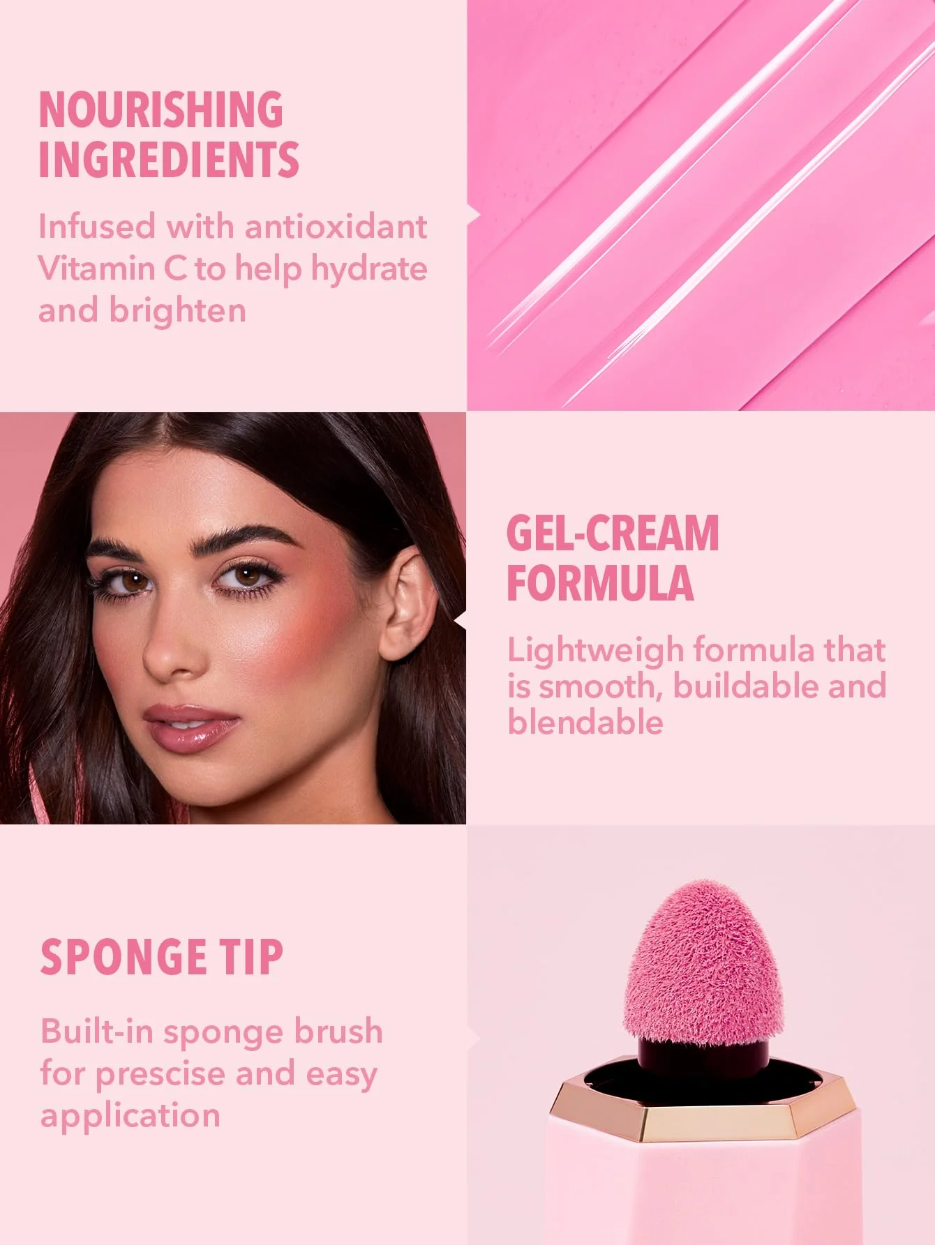 SHEGLAM Color Bloom Liquid Blush Makeup for Cheeks Matte Finish - Petal Talk - Image 3