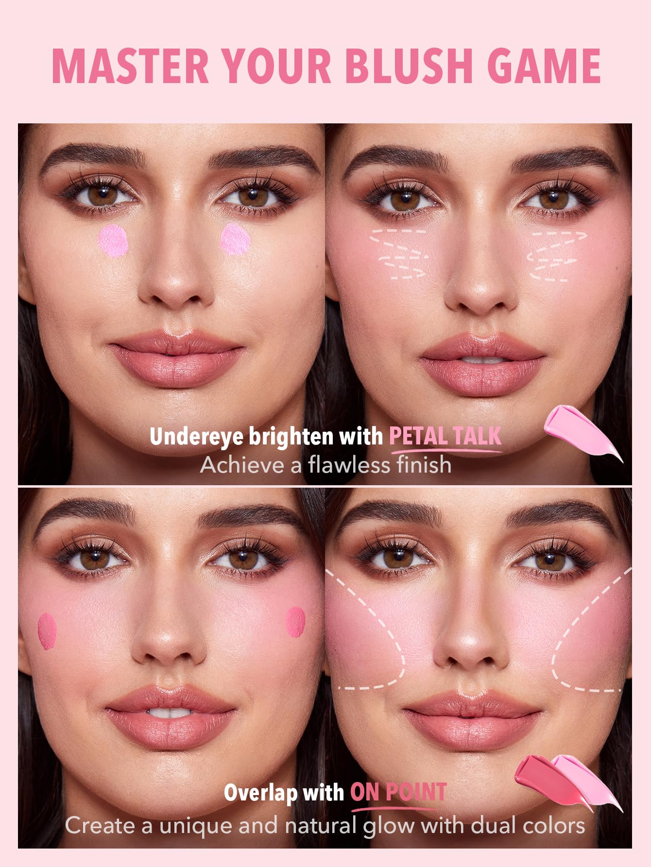 SHEGLAM Color Bloom Liquid Blush Makeup for Cheeks Matte Finish - Petal Talk - Image 8