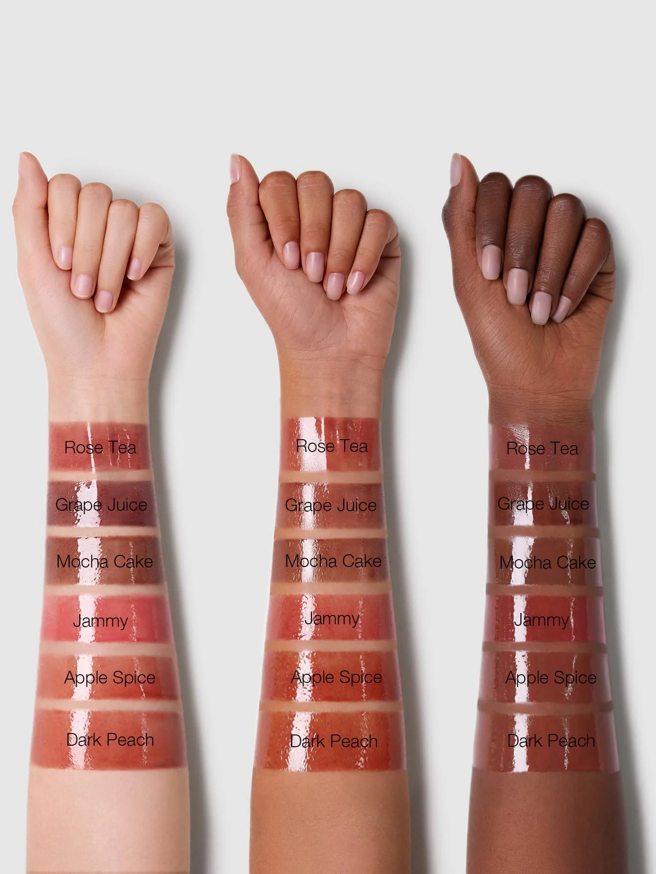 SHEGLAM Glaze Daze Lip Gloss Shiny Tinted Lip Gloss High Gloss Finish Plumping Lip Care Nourishing Not Easy to Fade Liquid Lip Cosmetics-Jammy - Image 2